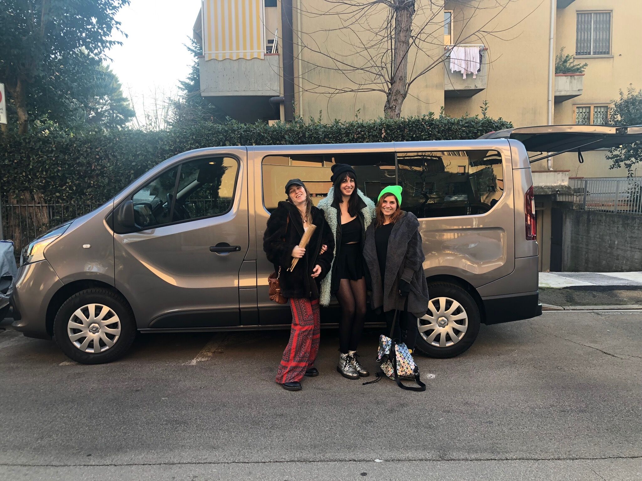 It was also our van's first EU tour because they bought the week before!