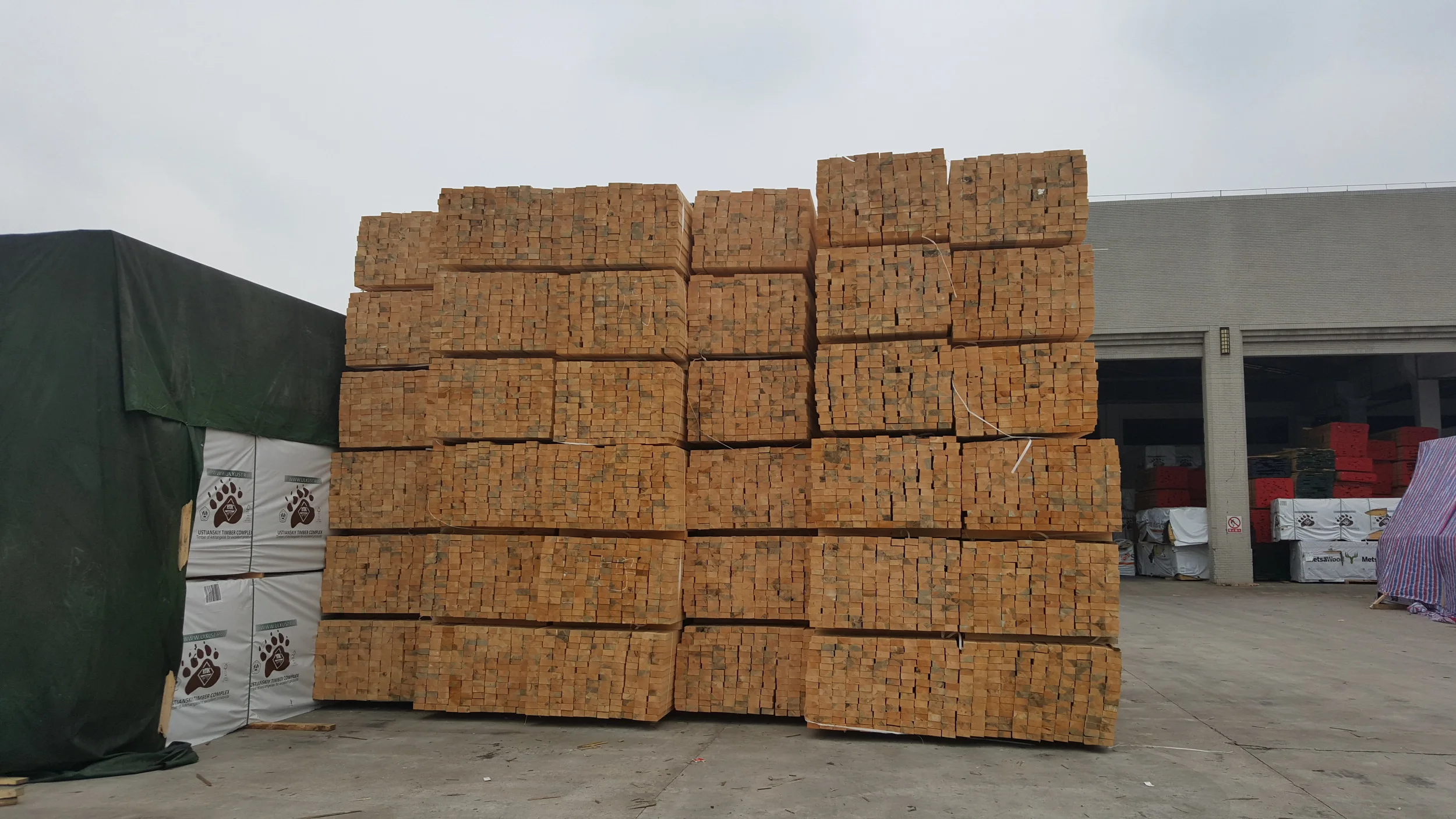 first container arriving in Yantian - P.R of China 
