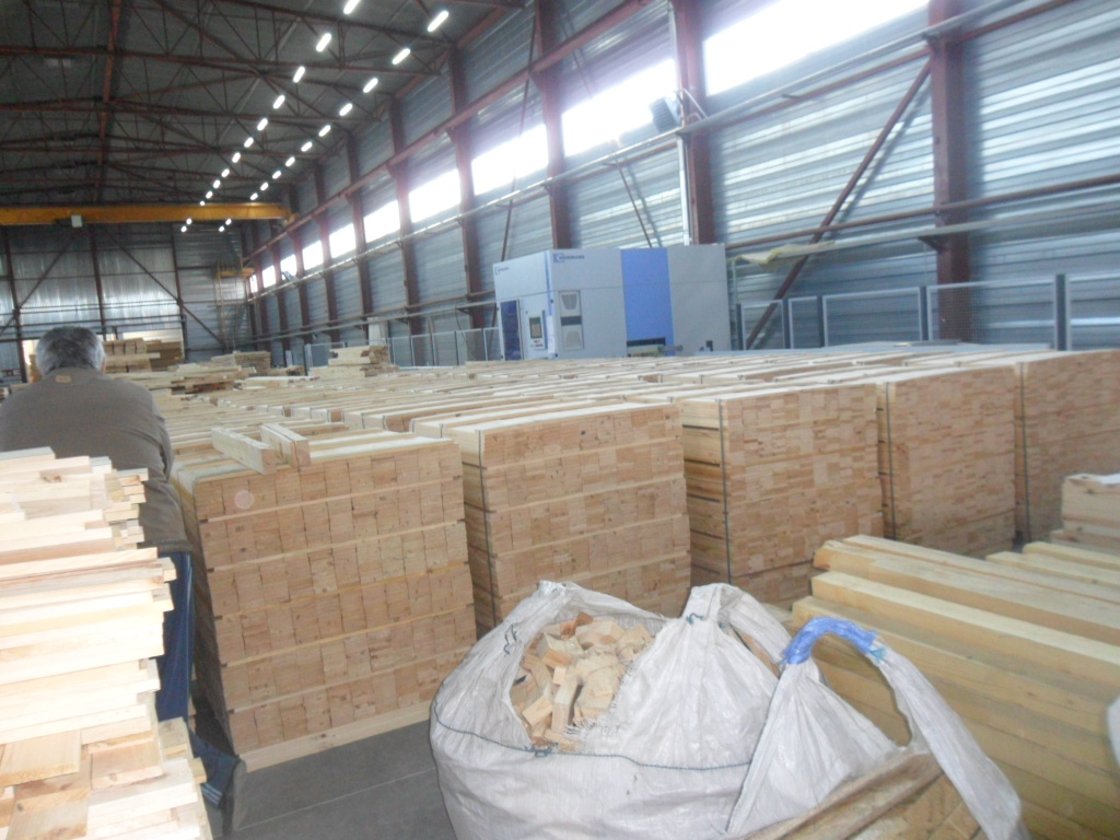 Kharkov , east of Ukraine , pallet wood sawmill 