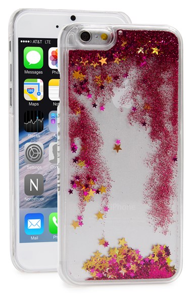 SKINNY DIP Skinnydip Glitter Liquid iPhone 6 & 6s Case