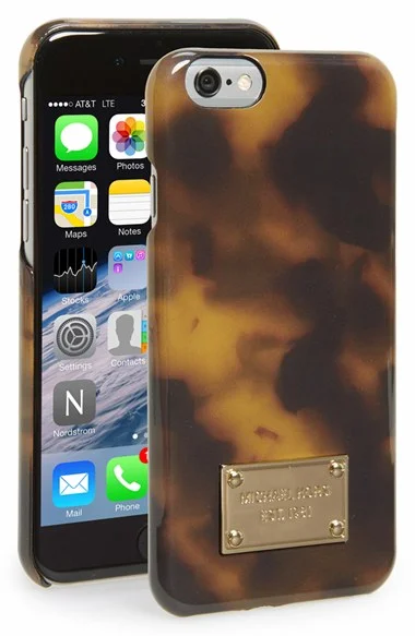 MICHAEL Michael Kors Tortoiseshell iPhone 6 & 6s Case