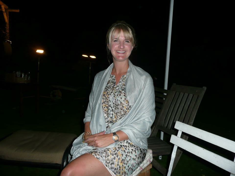 Daringly worn as a dress for a garden party, a few years and a few less pounds ago...