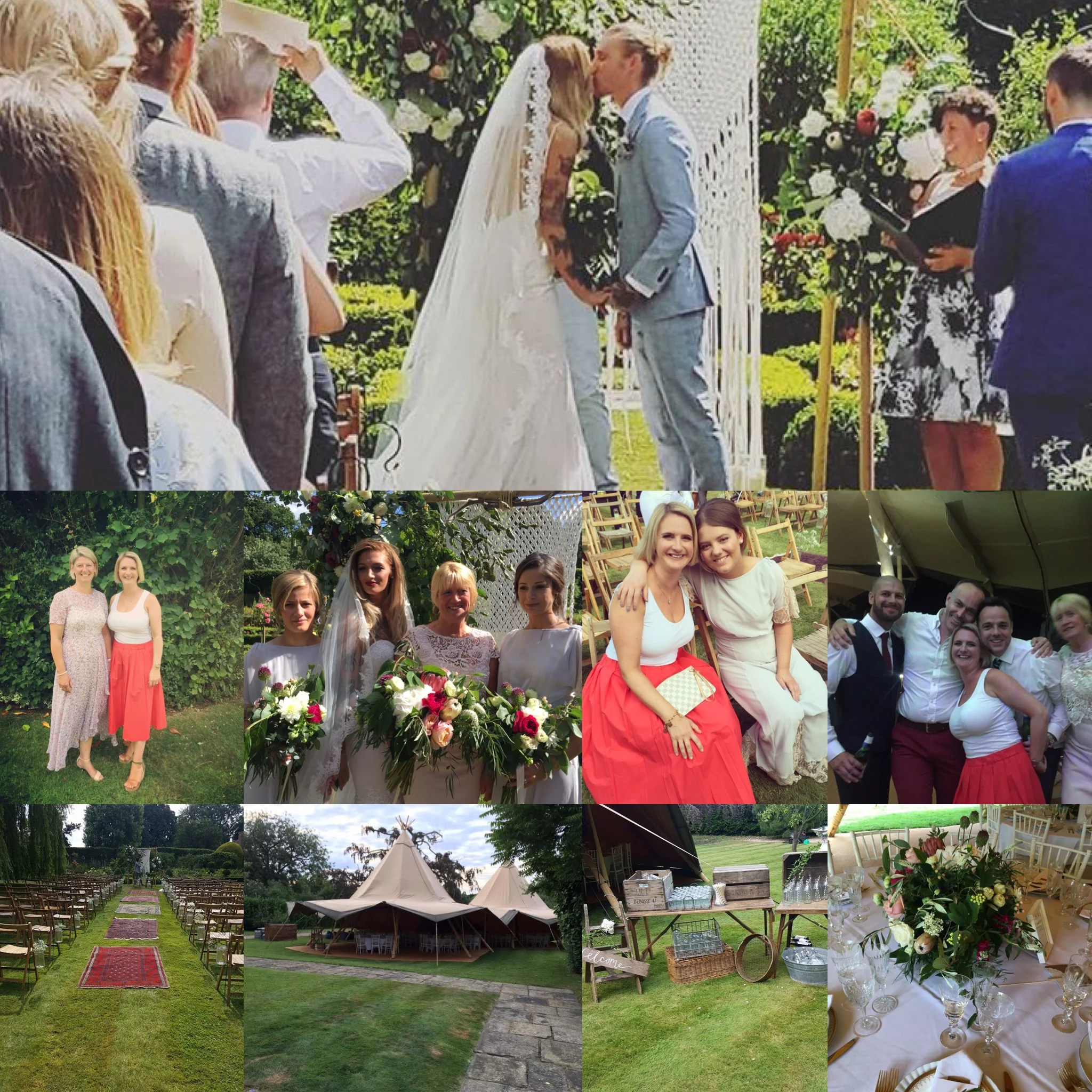  Introducing the gorgeous Mr and Mrs Tilbrook...