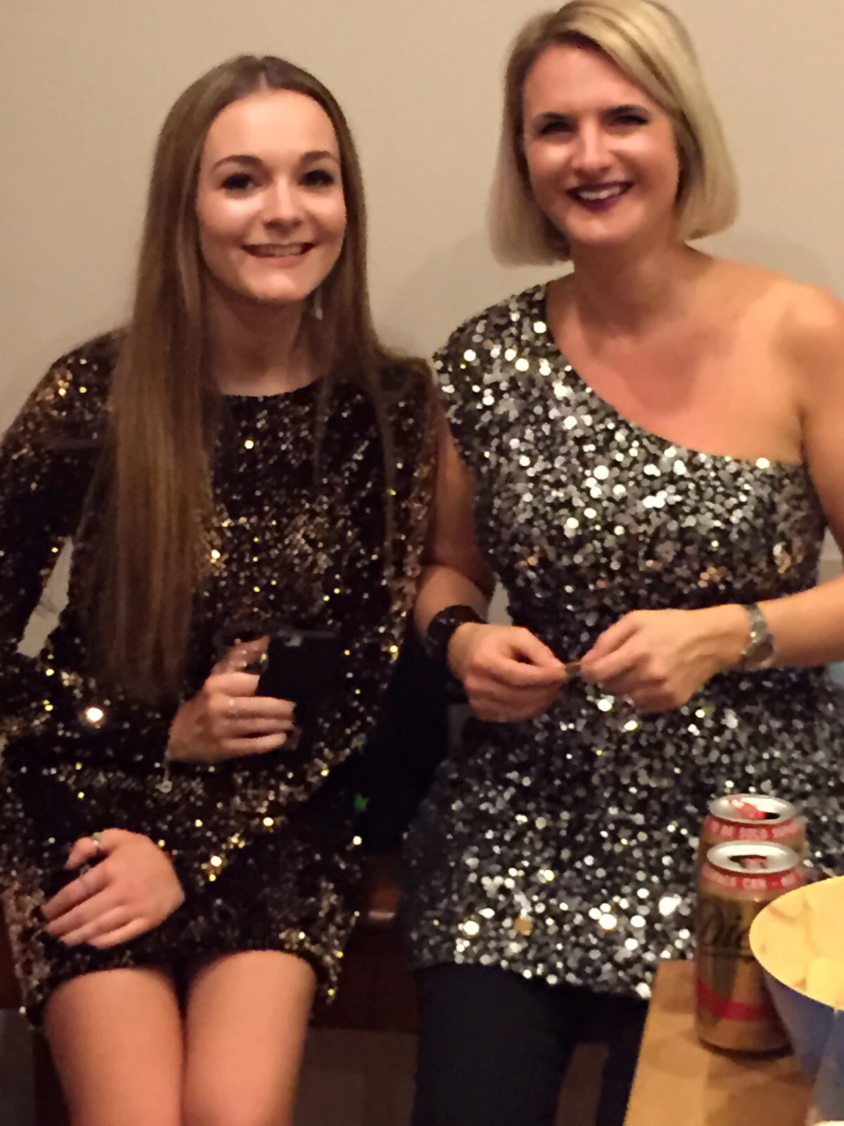 Trying my best not to be out sparkled by the gorgeous Lennie x