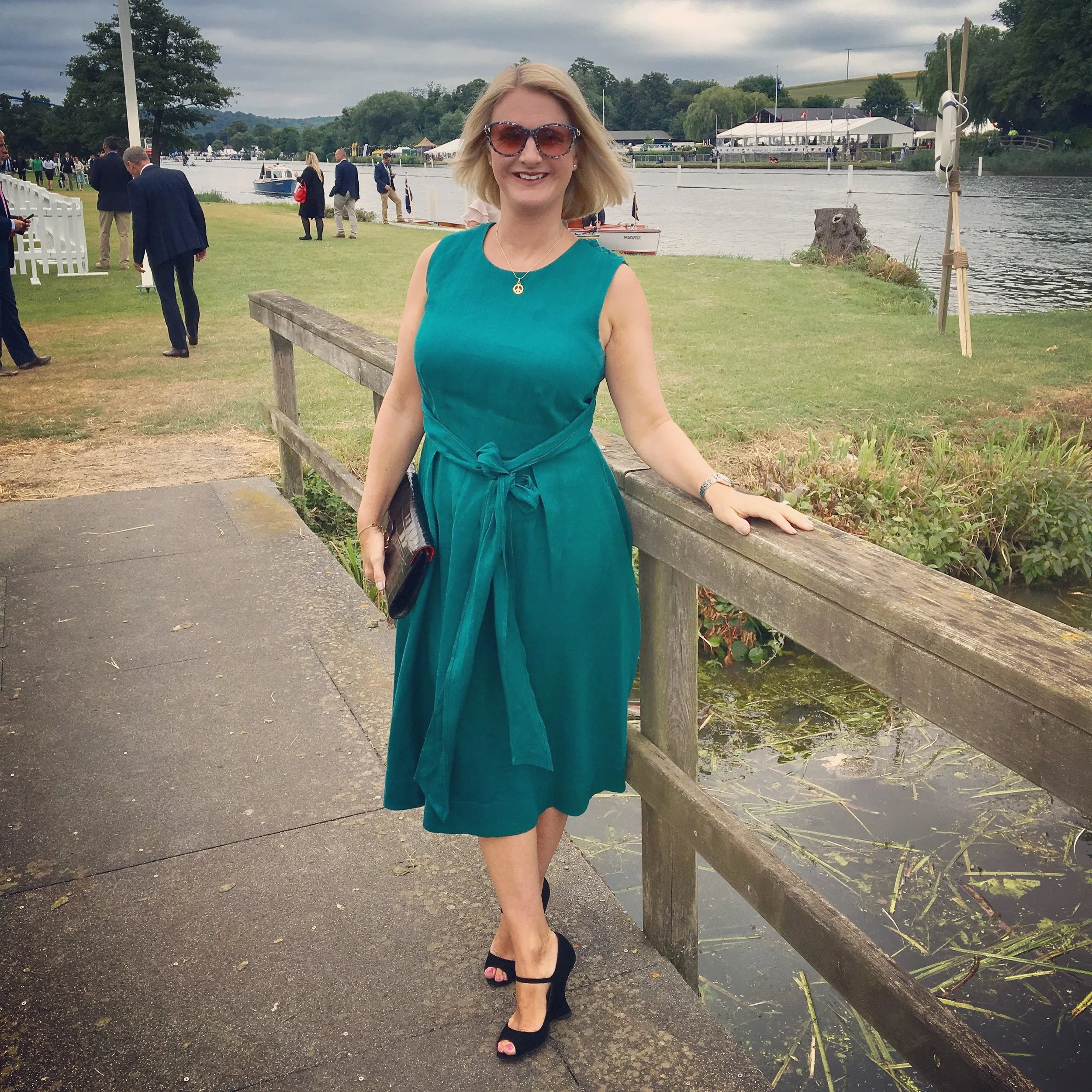 Striped blazers and rowing boats...