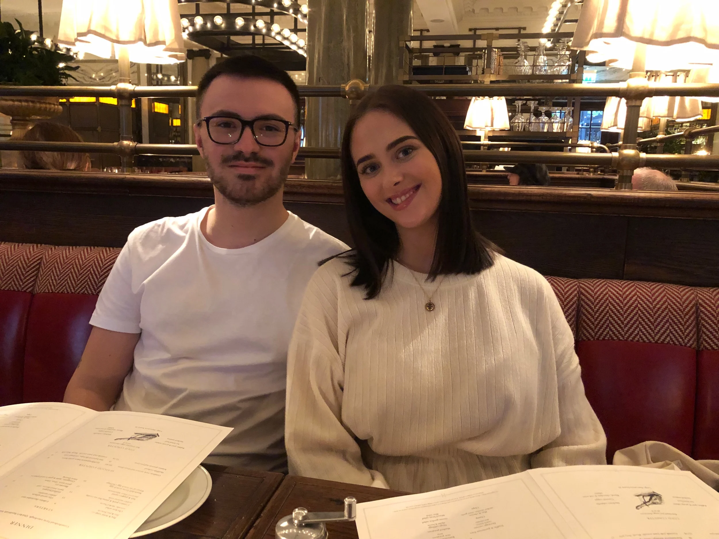 Photos for the Gram, taken just before our starters were served. The table was far less cheery after that.