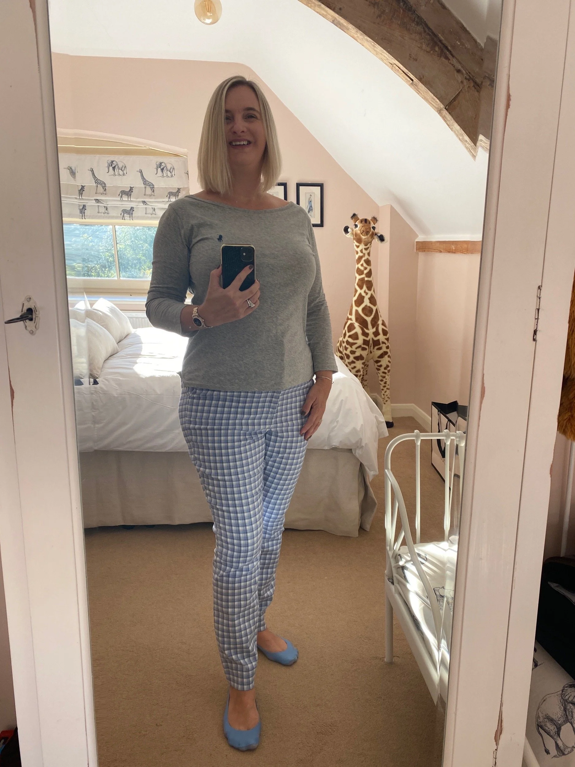 Top from Ralph Lauren, Trousers from Hollister But I did move on to actual clothes eventually. Really really super soft ones though. Baby steps.  Even if I felt like death warmed up. Fake it to make it!!
