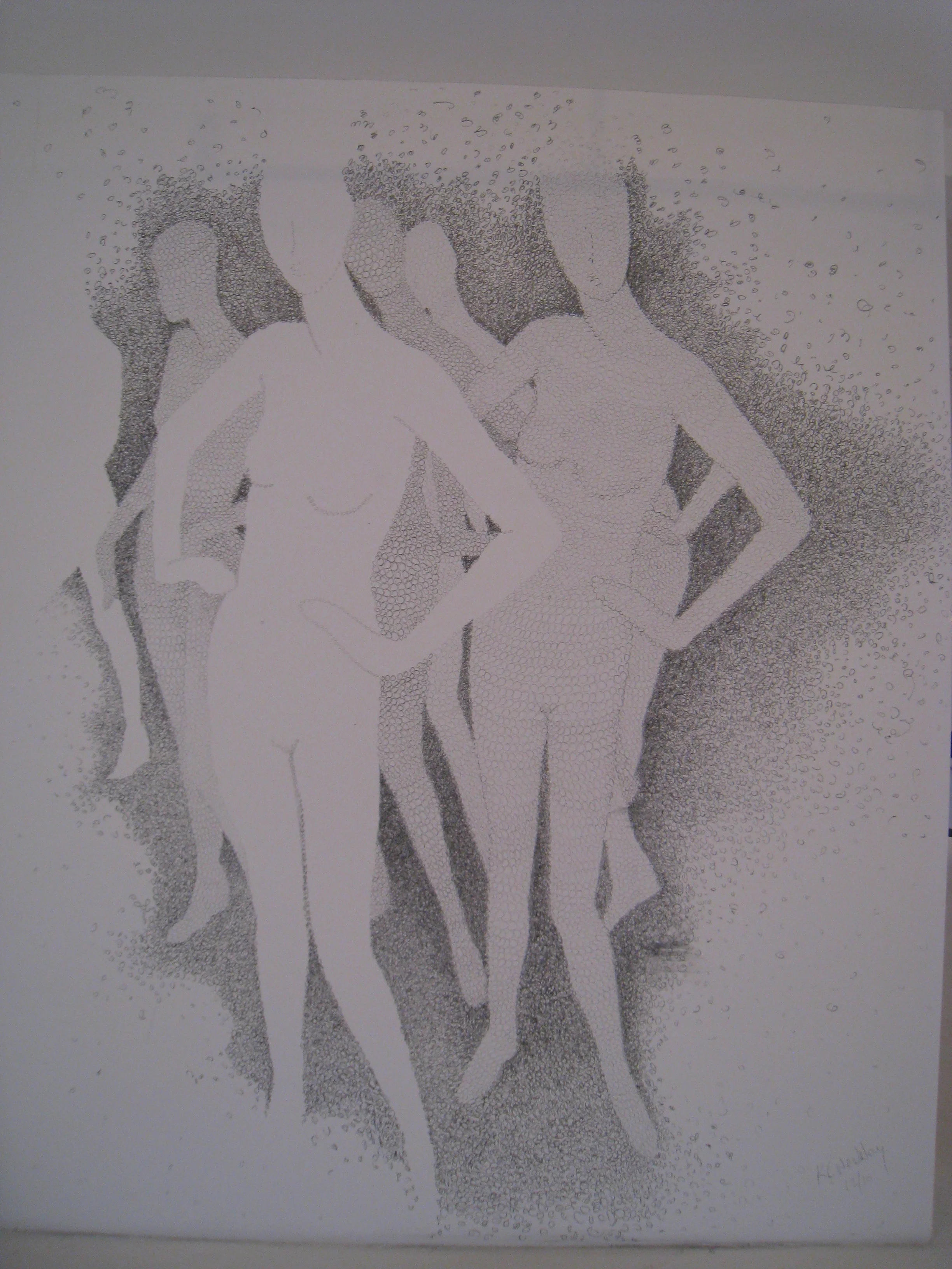 10' x 11' Graphite Wall Mural