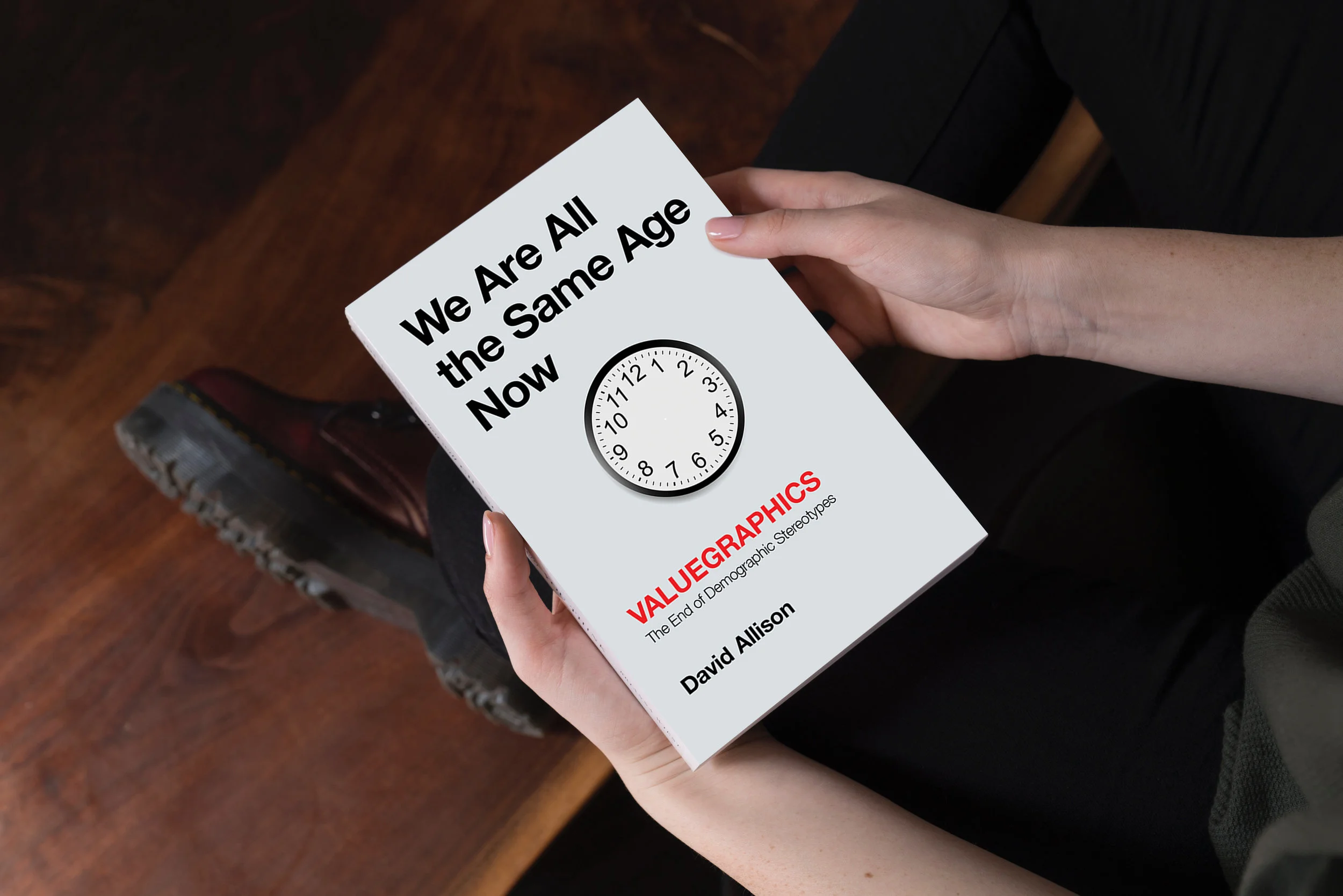 How to pre-register for We Are All the Same Age Now, by David Allison. 