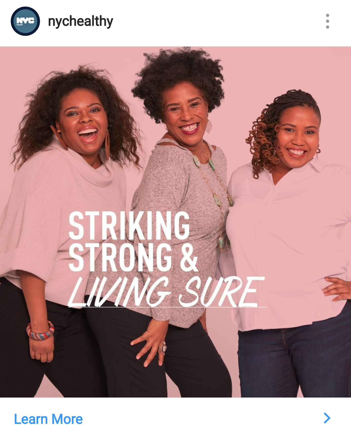 Janine Hartmann for Dept. of Health Ad