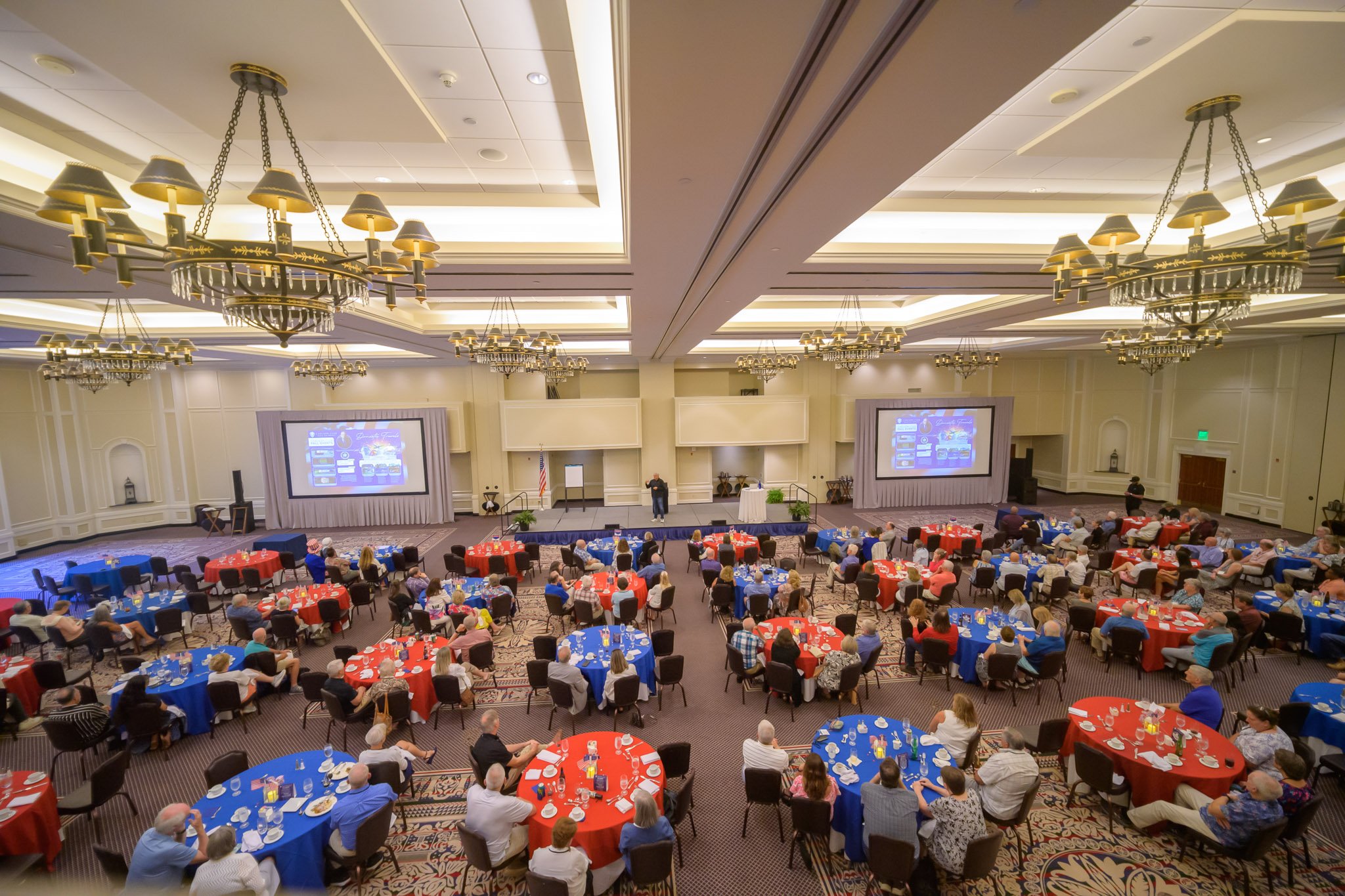 Photograph of a corporate event in Richmond, VA