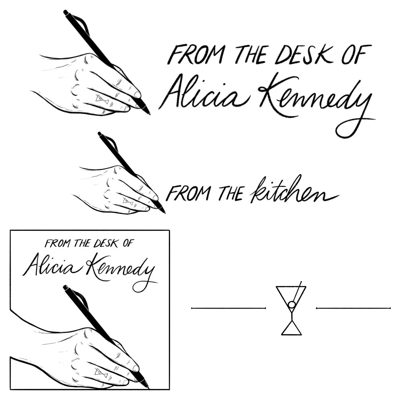 From the Desk of Alicia Kennedy