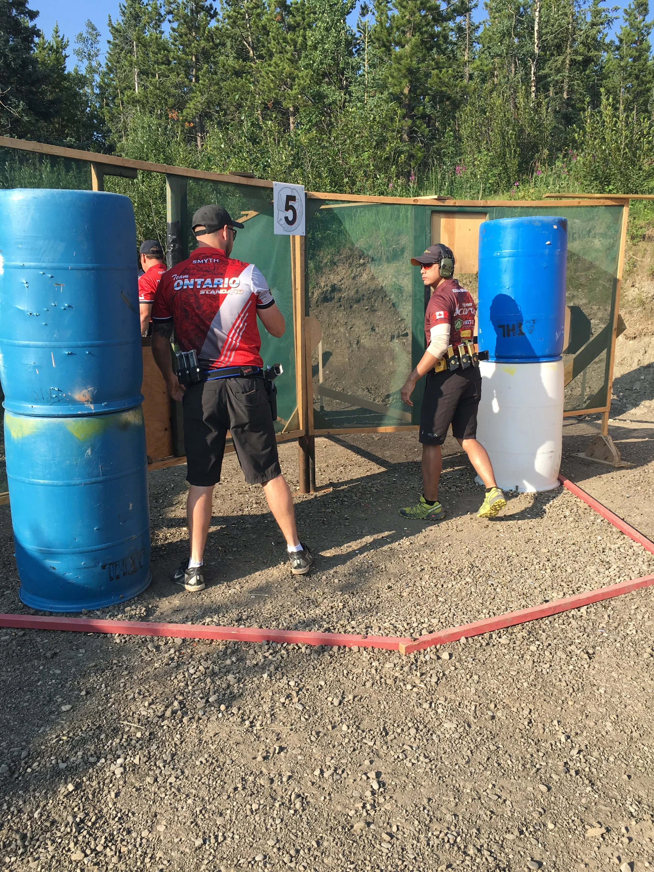 WILL SMYTH AND JOURY DIANA OF TEAM ONTARIO - STANDARD DIVISION
