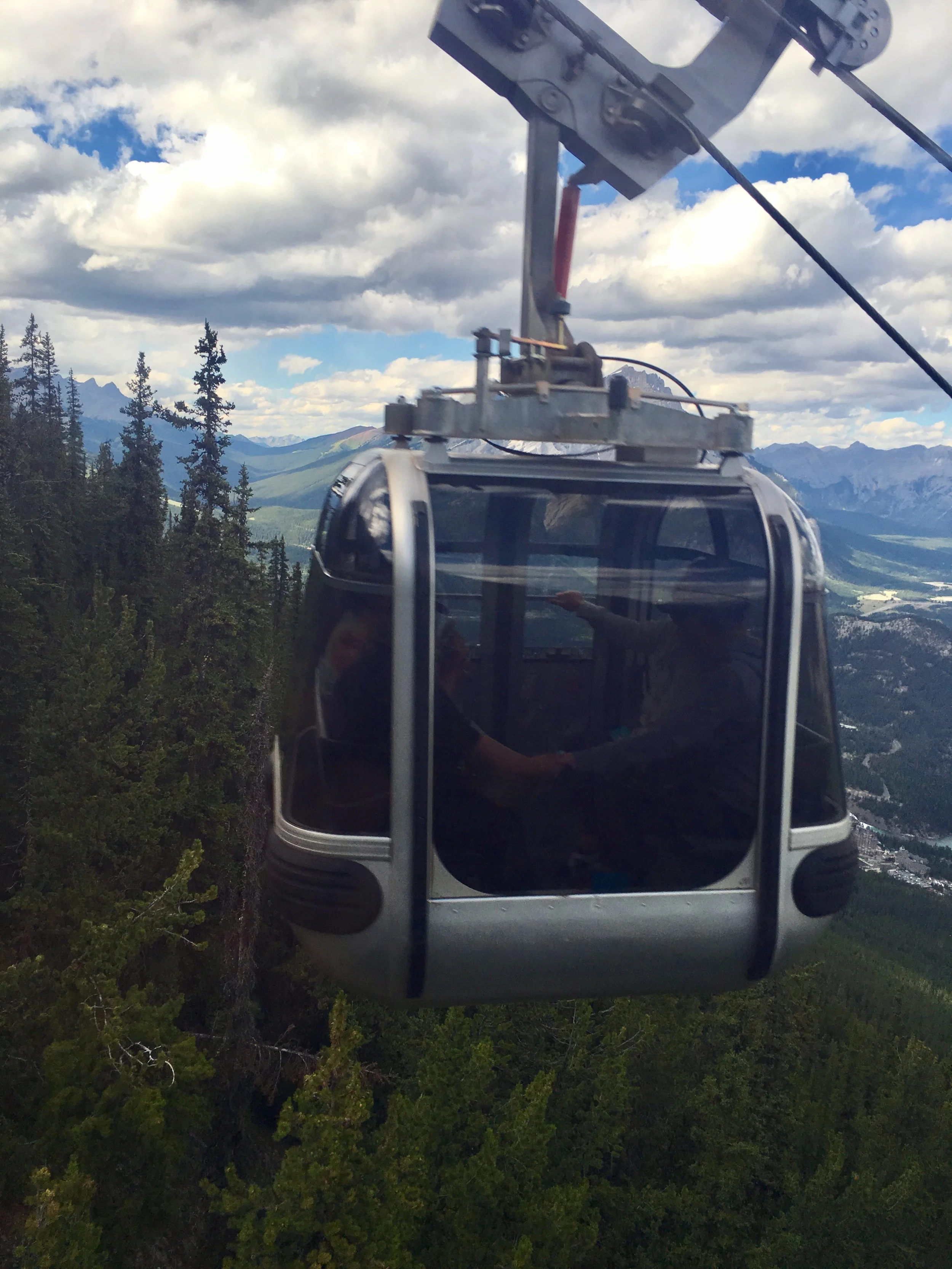 BANFF'S GONDOLA RIDE UP THE SULPHUR MOUNTAIN