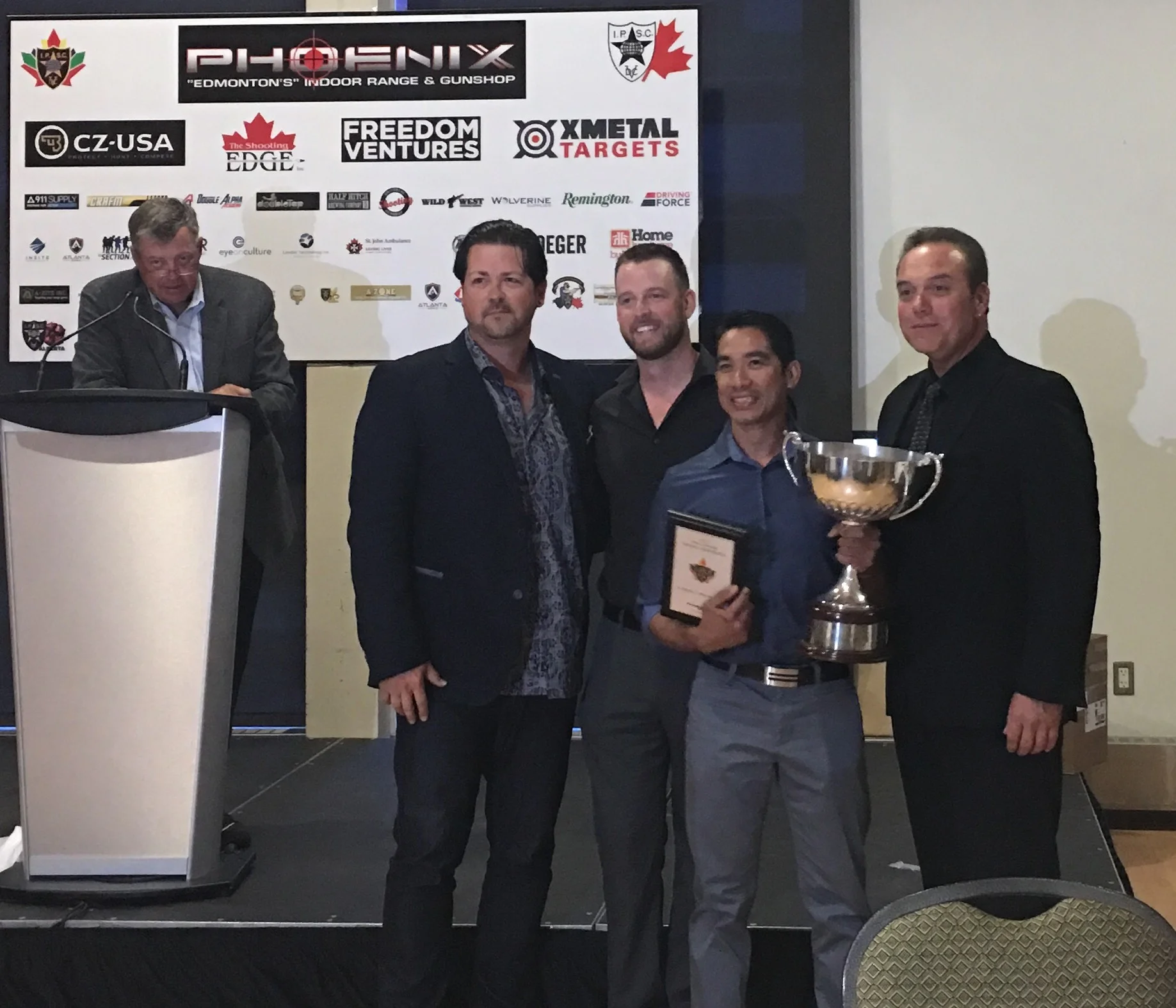 1ST OVERALL STANDARD TEAM, ONTARIO: MIKE BURELL, WILL SMYTH, JOURY DIANA,MANNY OLIVIERA... KUDOS!!!