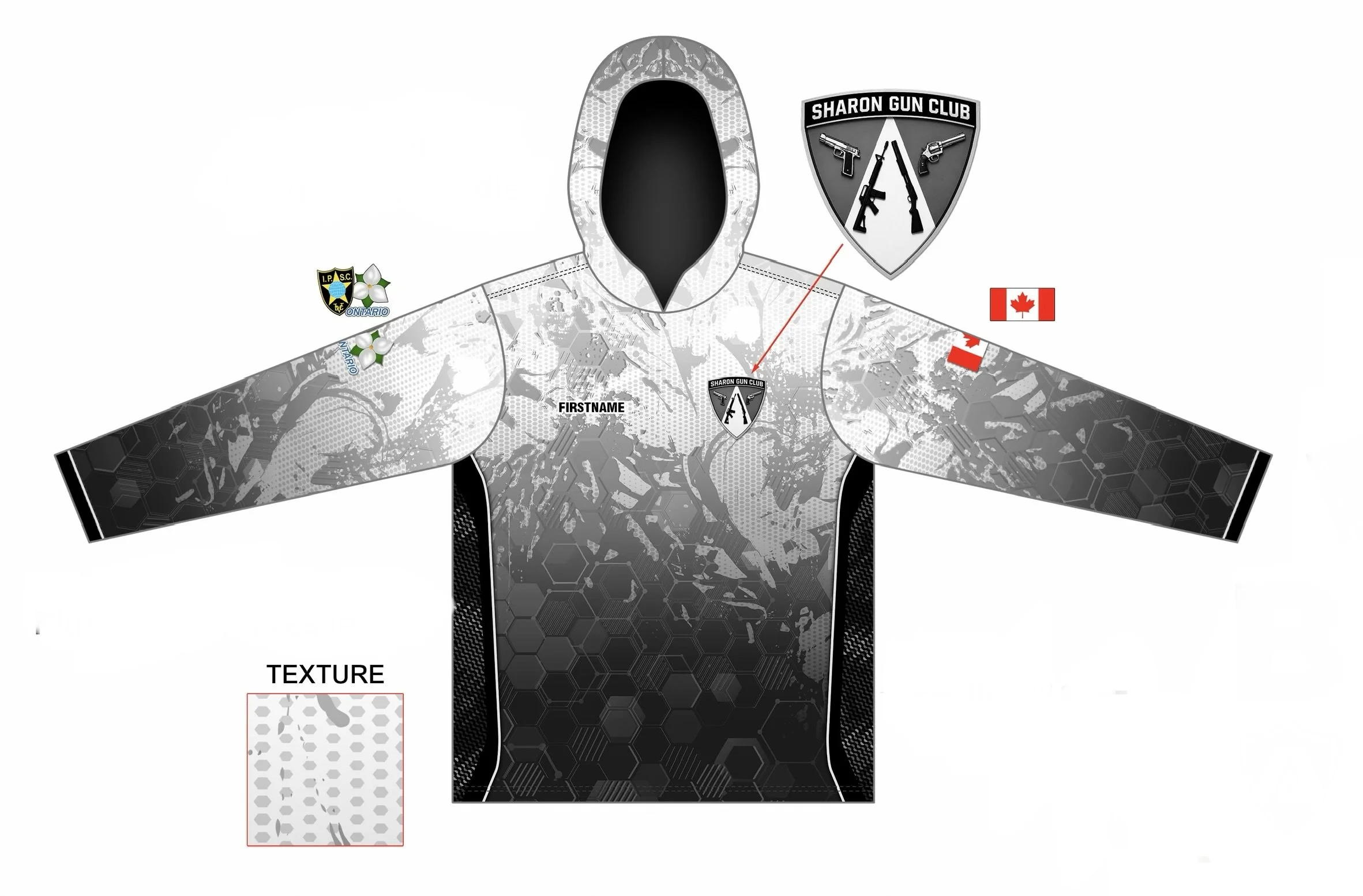2026 IPSC ONTARIO PROVINCIAL CHAMPIONSHIPS(long sleeve with hood)