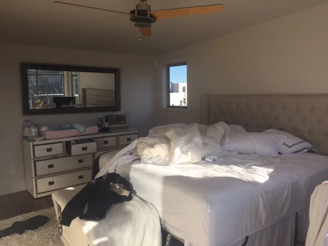 MASTER BEDROOM: Before