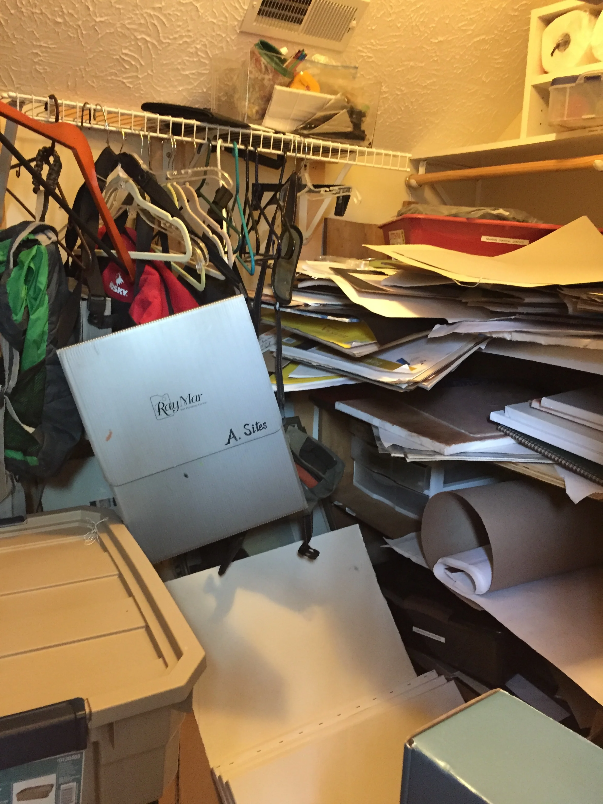  Supply closet - before 