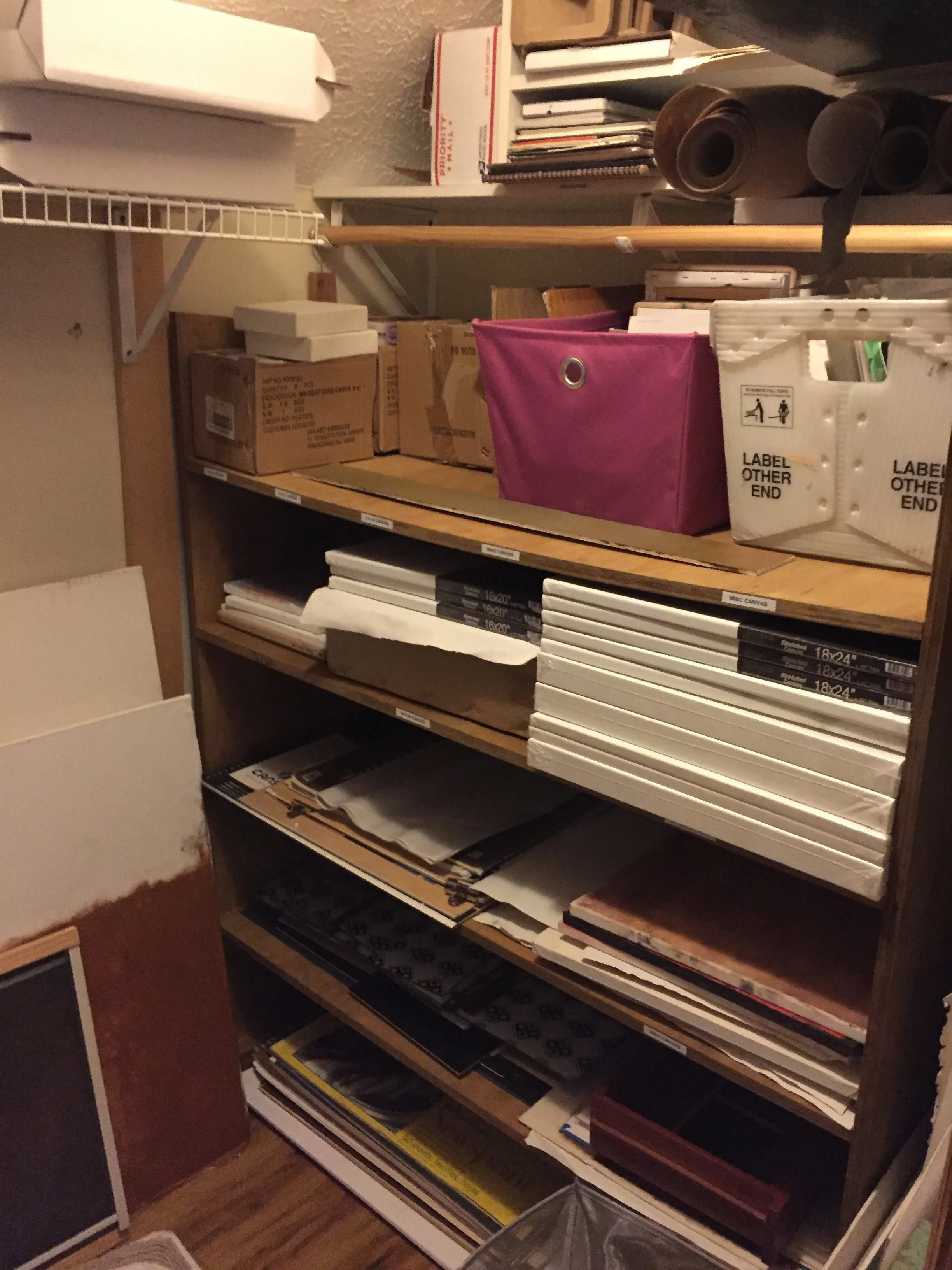  Supply closet - after 