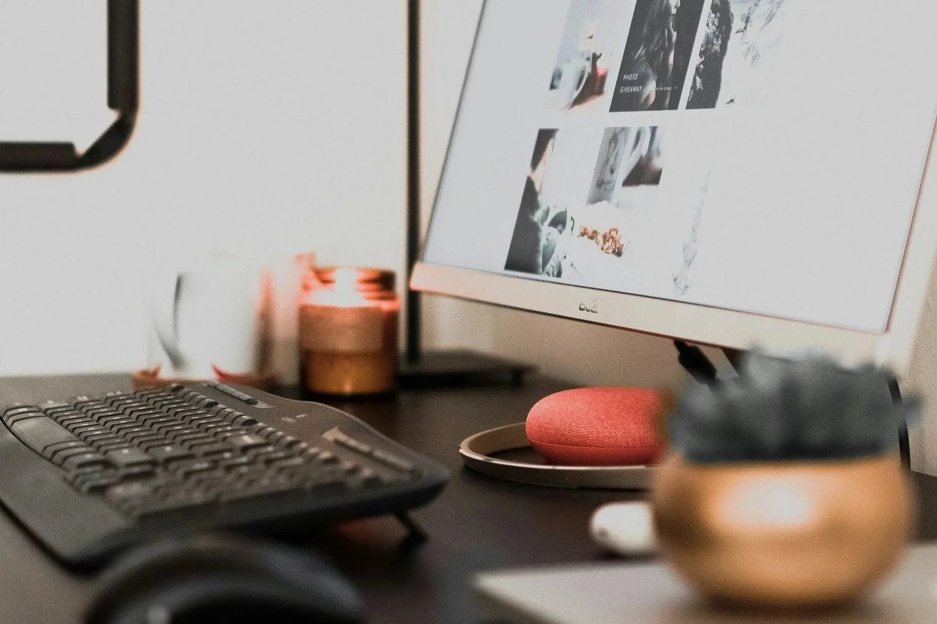 Desktop, Tastatur, Maus, Computer