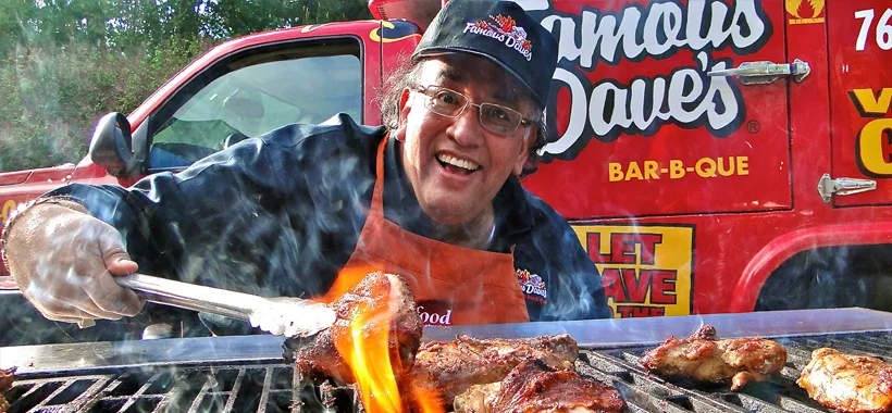 Dave Anderson of Famous Dave's (photo courtesy of Famous Dave's )