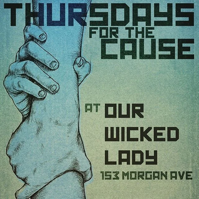 @graveyardlovers is playing w @heliotropesband at @ourwickedlady tonight to benefit the ACLU! All proceeds plus 10 percent of the bar will go to that righteous organization that we will all be counting on to save us from the hell that is coming. Plea
