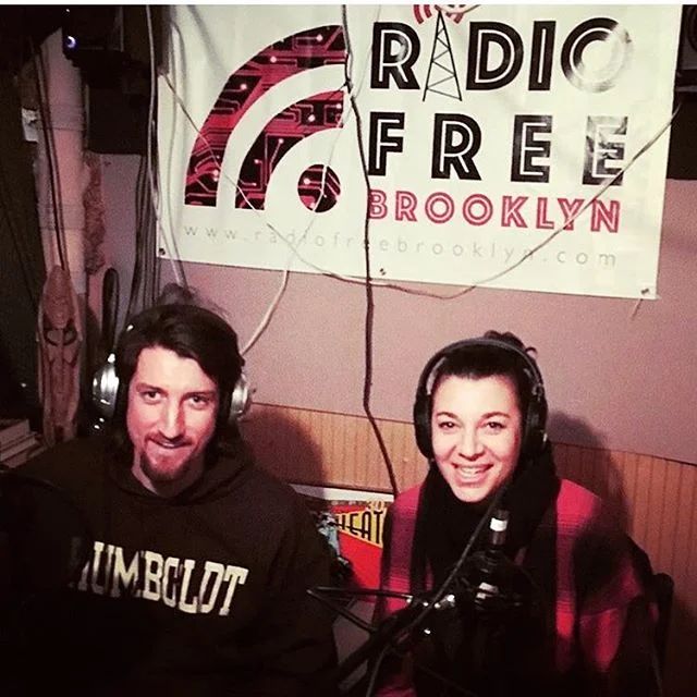 Thanks so much to Matt @therodenthour for having us on the show tonight! Listen to @radiofreebk ! Cool stuff happening there! #radiofreebrooklyn #therodenthour #nycmusic #graveyardlovers Regram from @therodenthour
