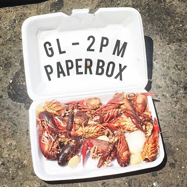 we play in 45 mins....have a crawfish #paperbox