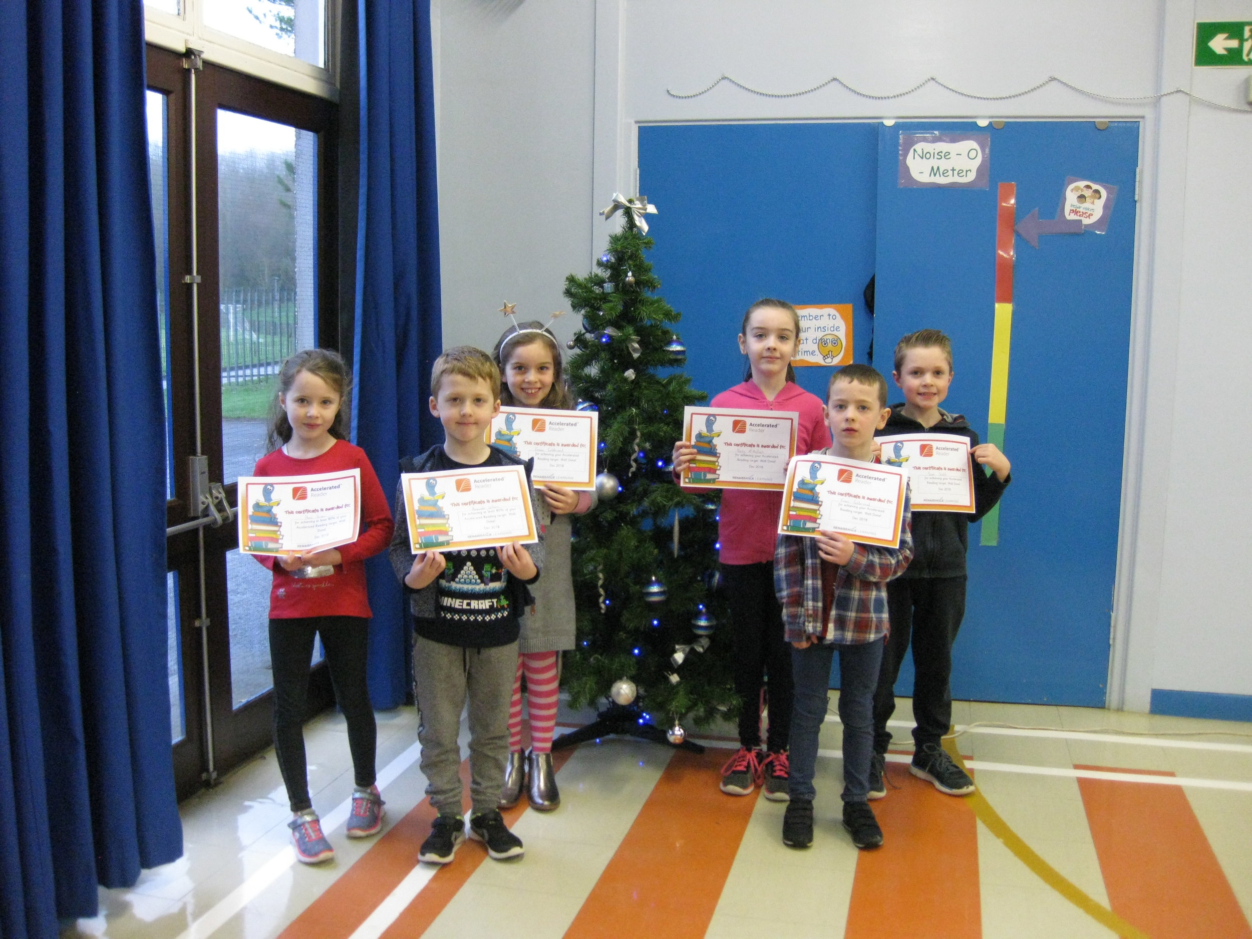 P4 Accelerated Reading Certificates