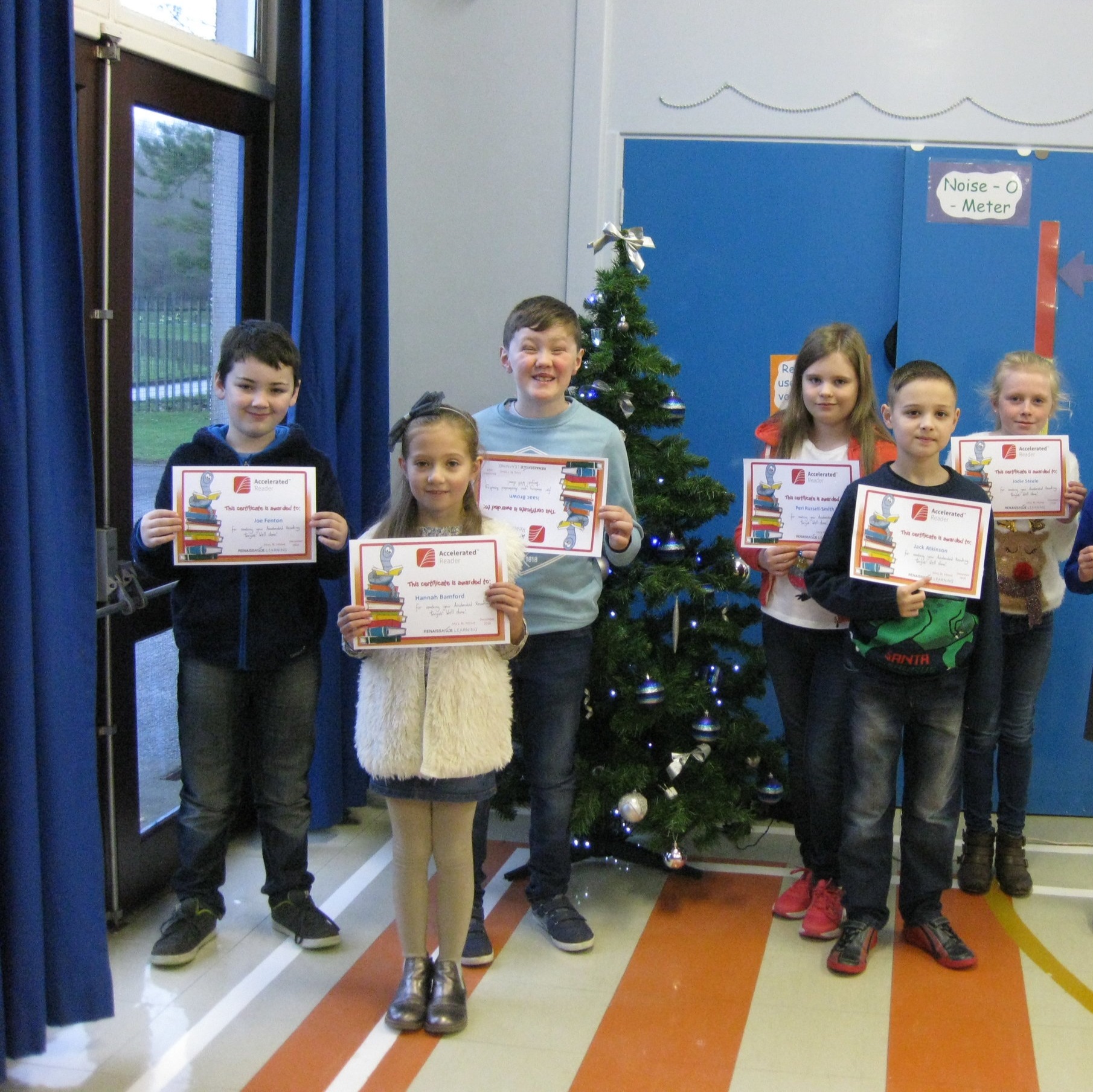 P6 Accelerated Reading Certificates