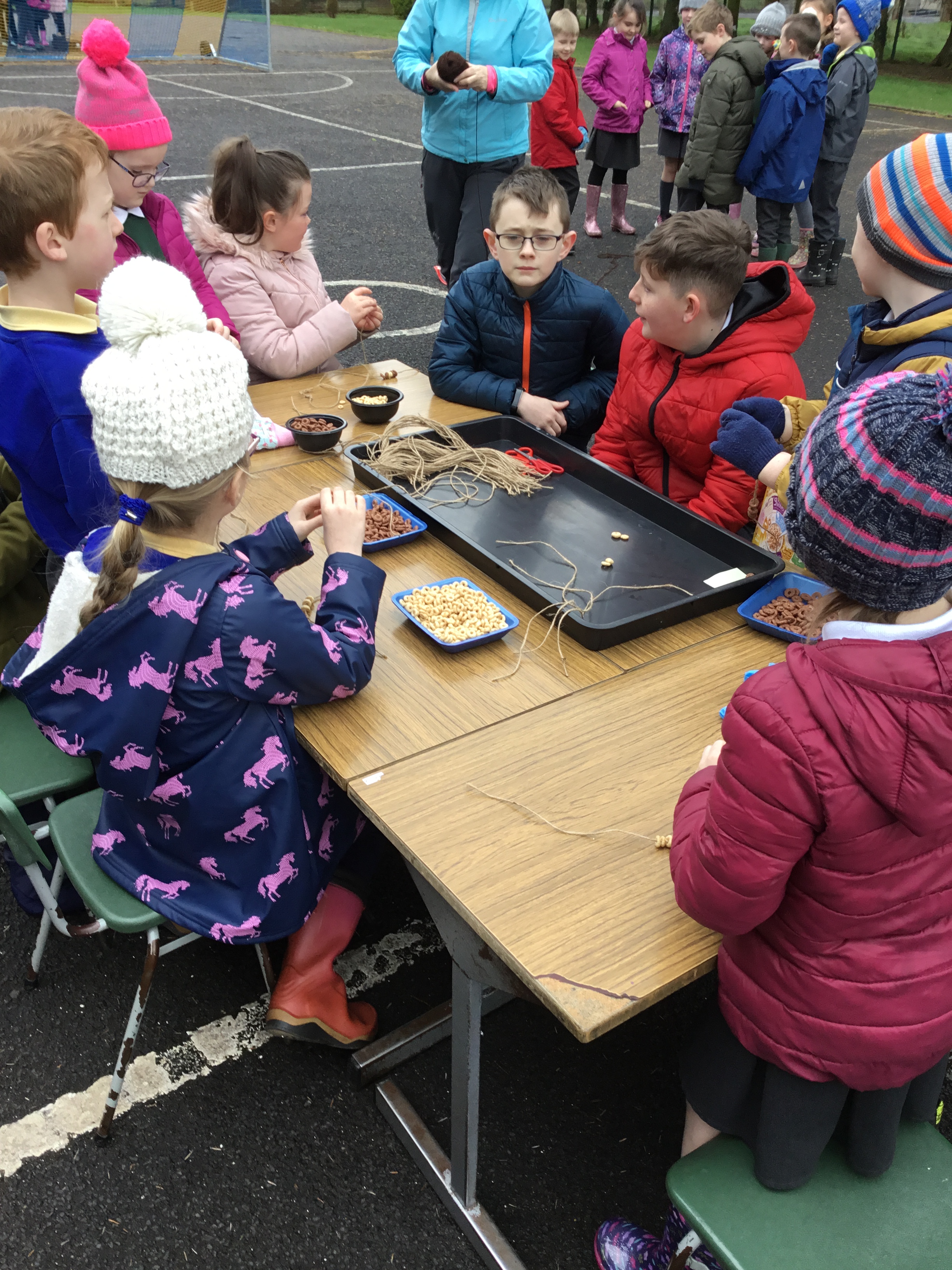 MAKING BIRD BRACELETS