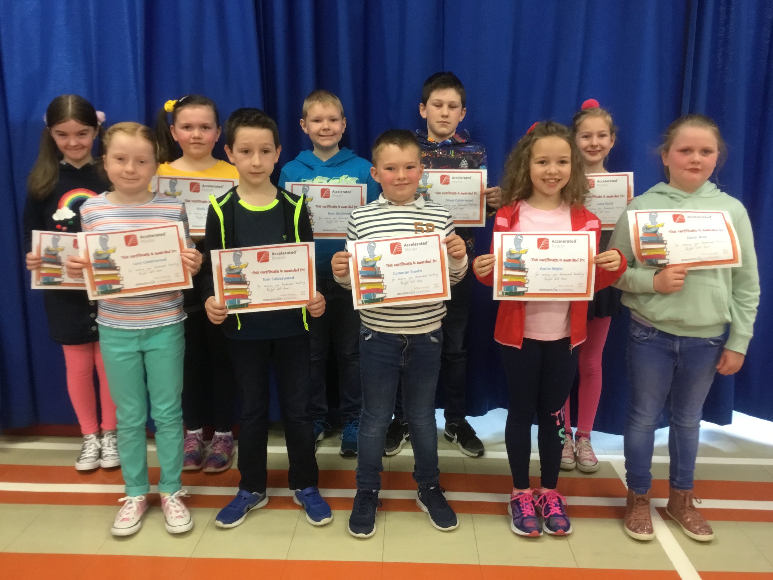 P5 Certificate Winners