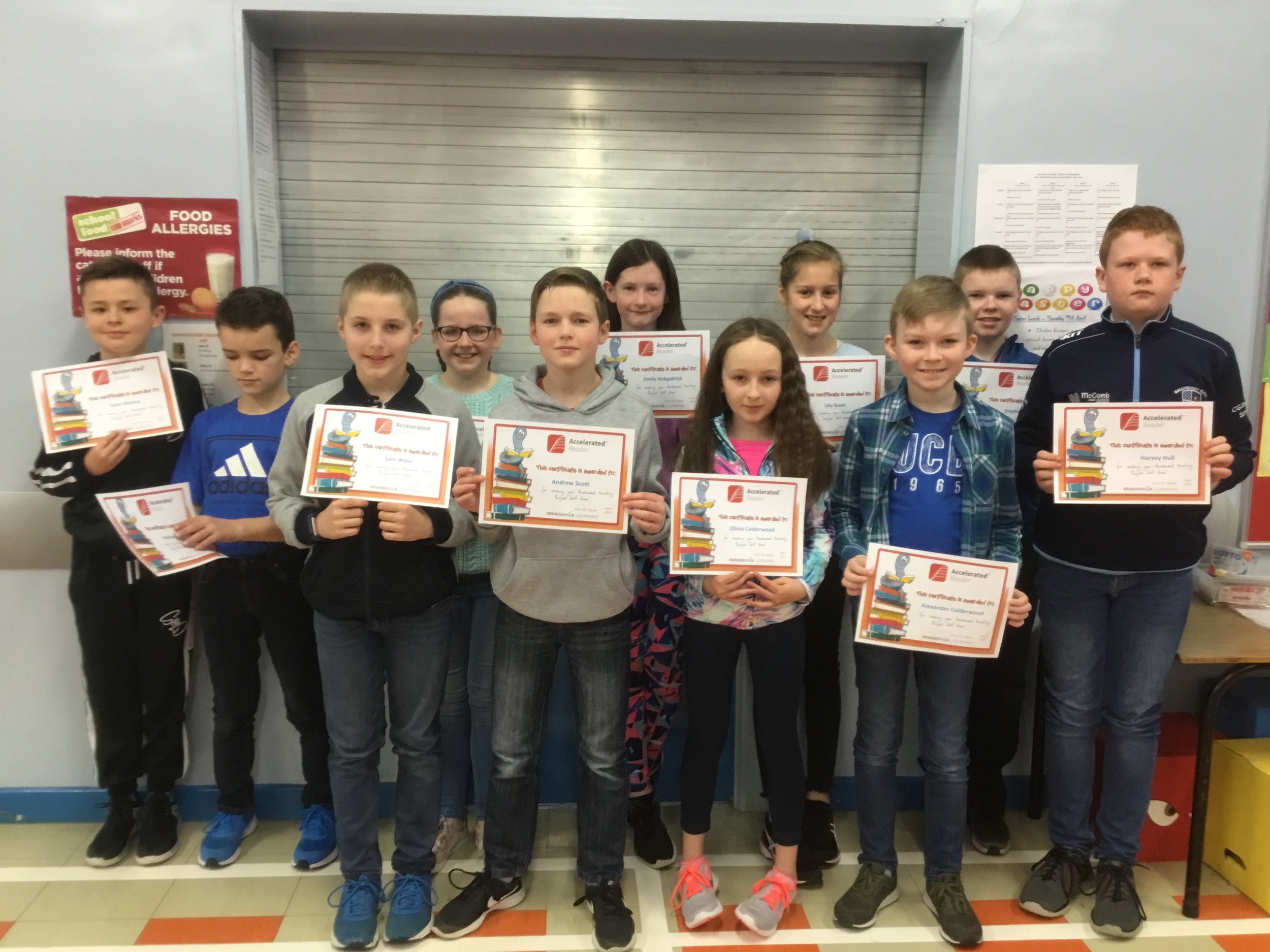 P7 Certificate Winners