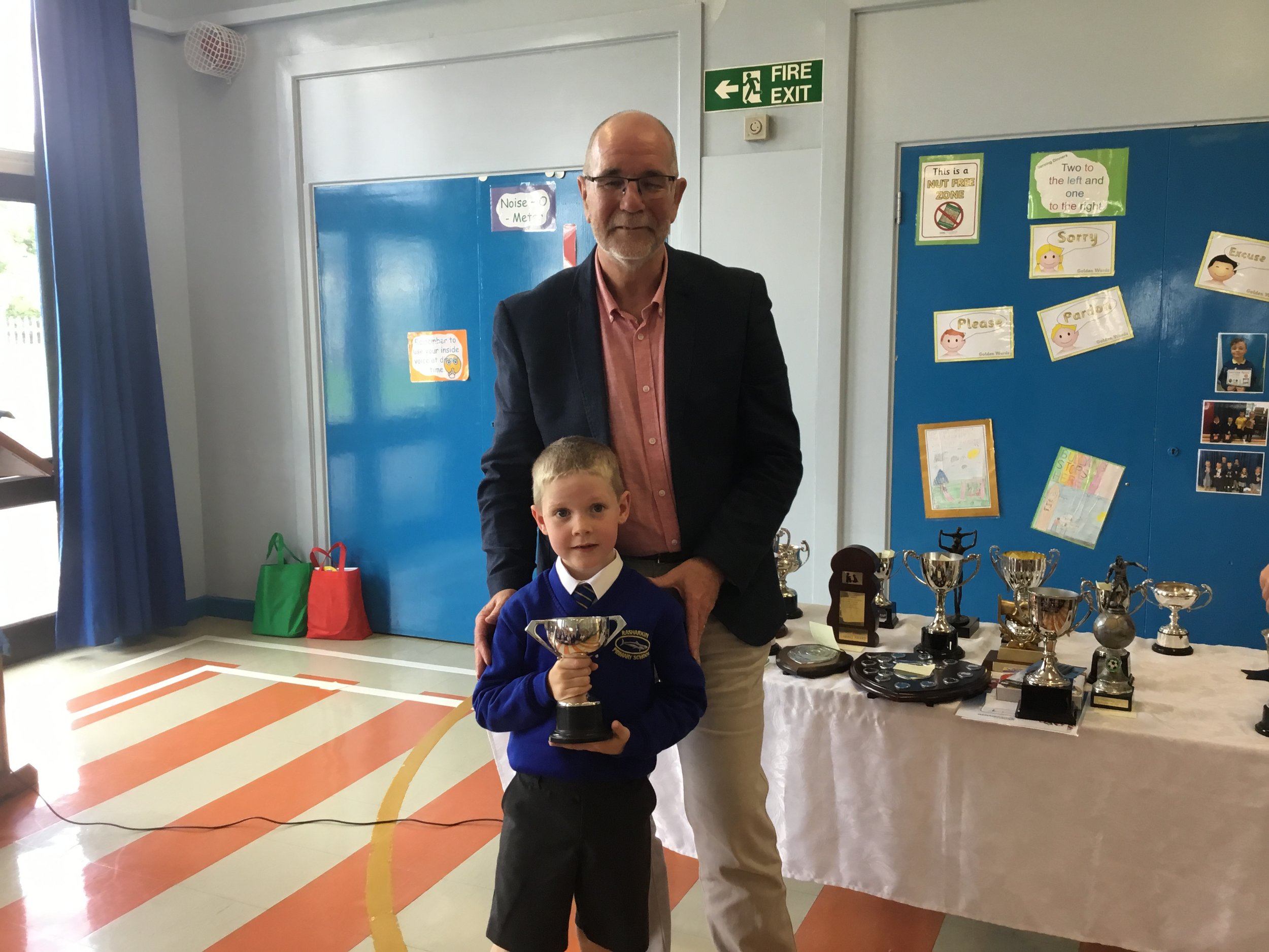  Mark - Kitchen Staff Cup for P1/2 Sports 