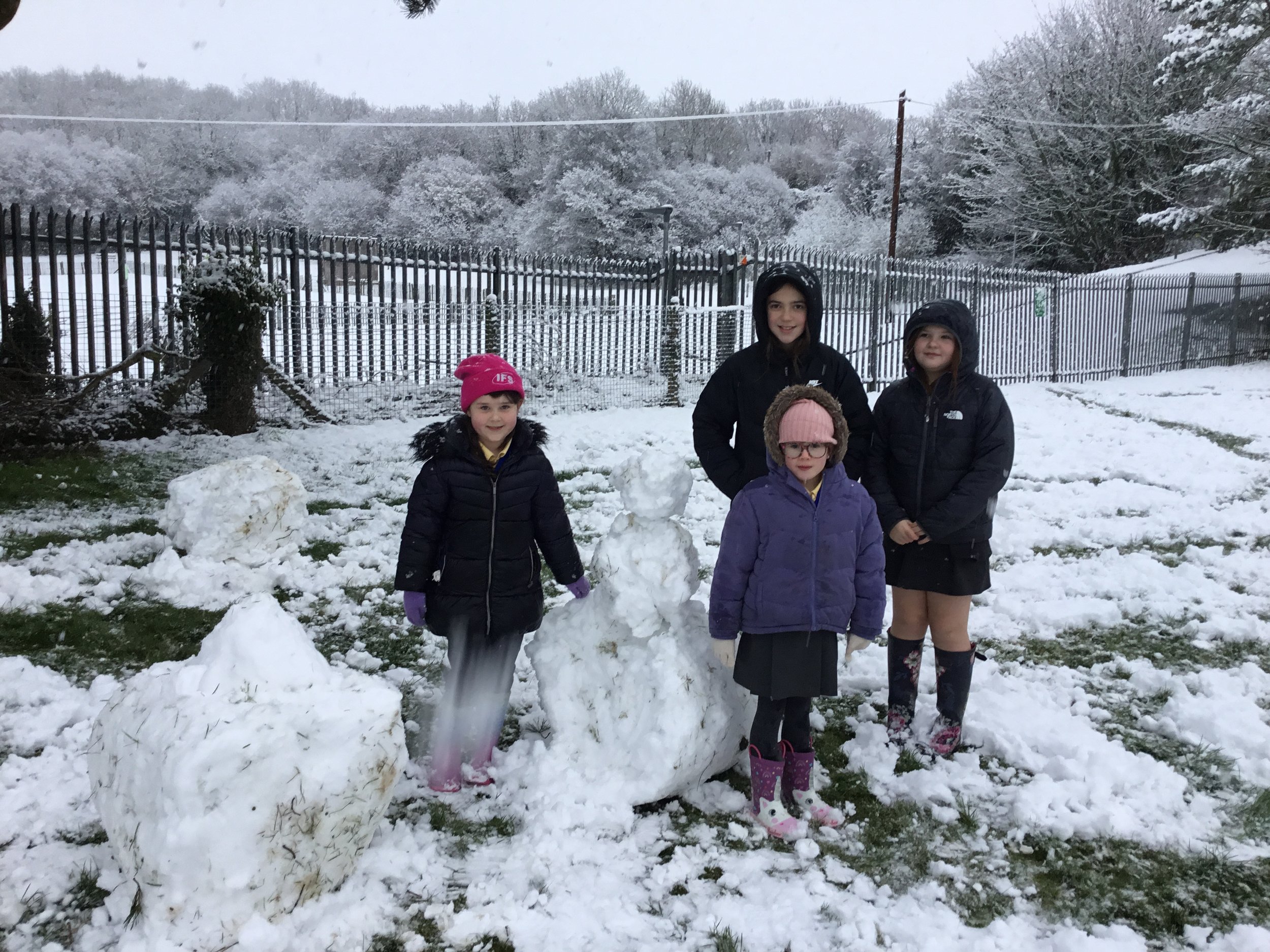 Chloe, Anna, Mia and Kelsey