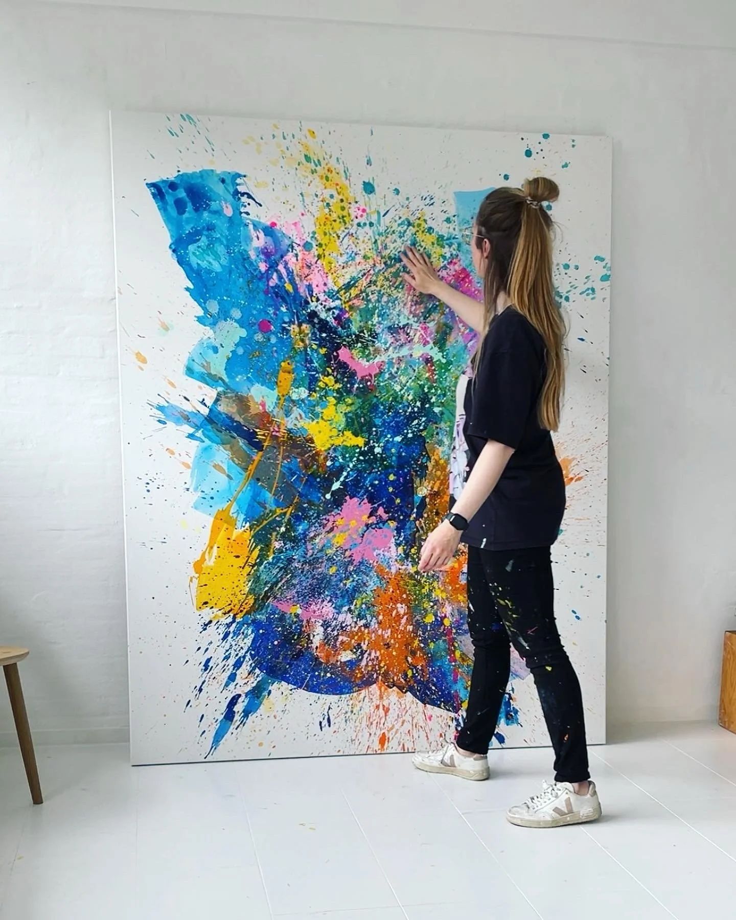 Flashback to large colour explosion 🤩🦄🎨🌈