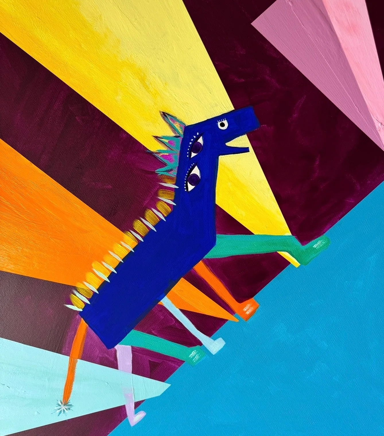 Du bruger m&aring;ske en del tid p&aring; at t&aelig;nke over hvad jeg laver om aftenen, hvis jeg ikke kan sove 😅 S&aring; det vil jeg fort&aelig;lle dig her.

Jeg l&aelig;gger store fremtidsplaner for min kunst 🤩🌈 
I g&aring;r mens alle andre i h