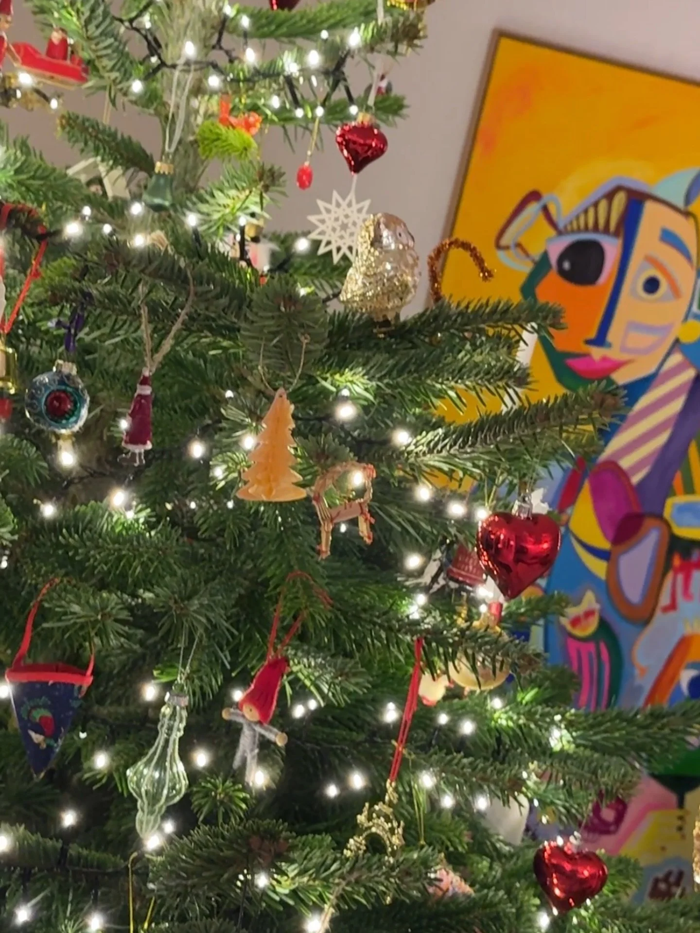 Memories. Traditions. Family. And art🎄&hearts;️