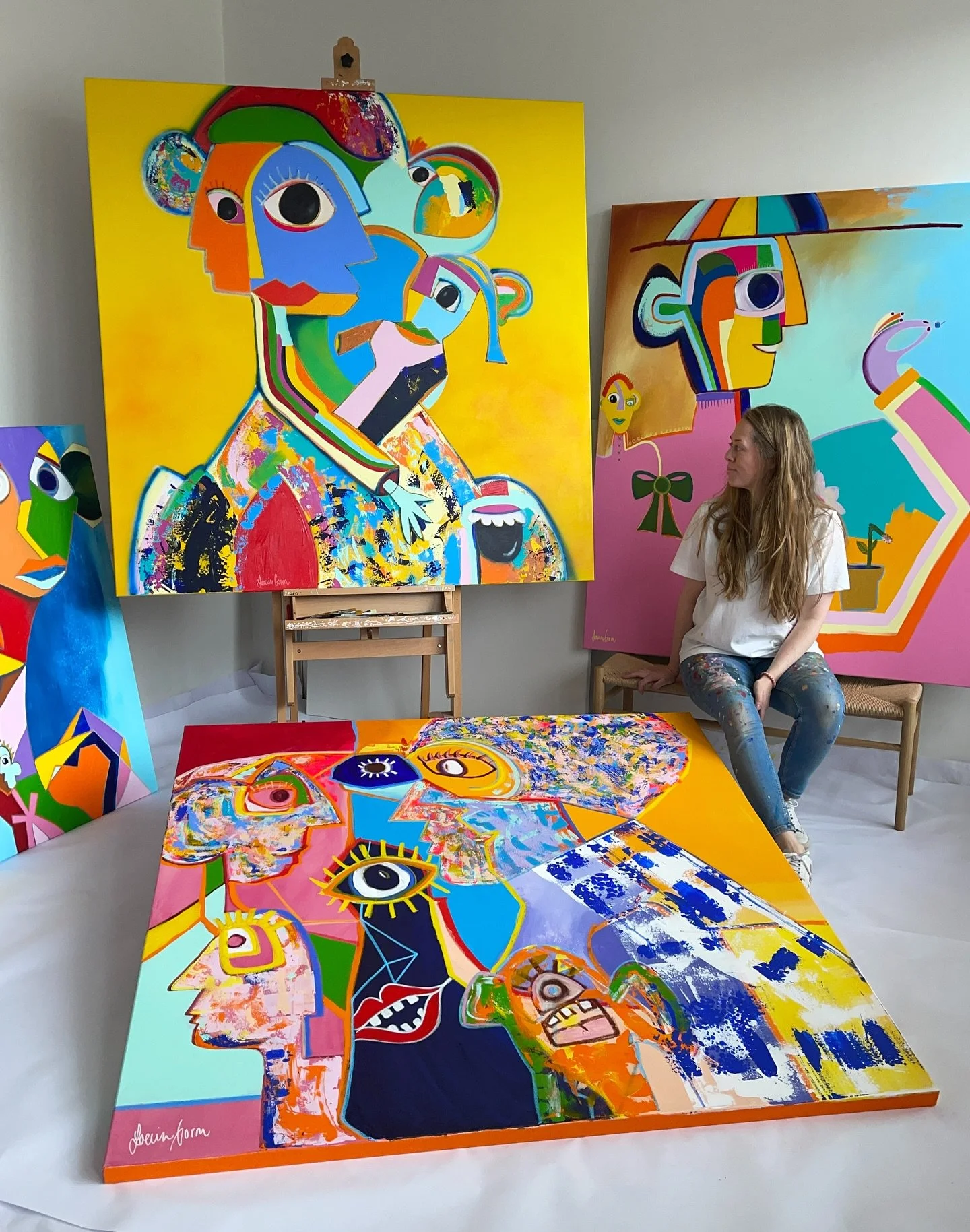 My happy place &bull; can&rsquo;t wait to get my new studio ✨🎉🎨 Ideas are lining up 🤠