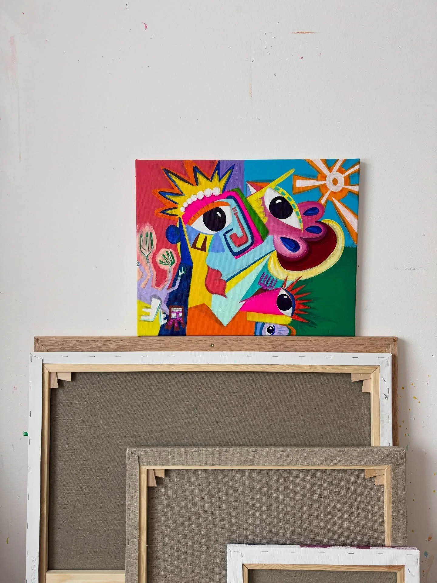 FEEL THE WORLD MOVE AGAIN ✨

40x50 cm
Will be framed in oak

Flip the painting however you prefer 💫

14.000 dkk 
1870&euro;

For purchase just send me a DM