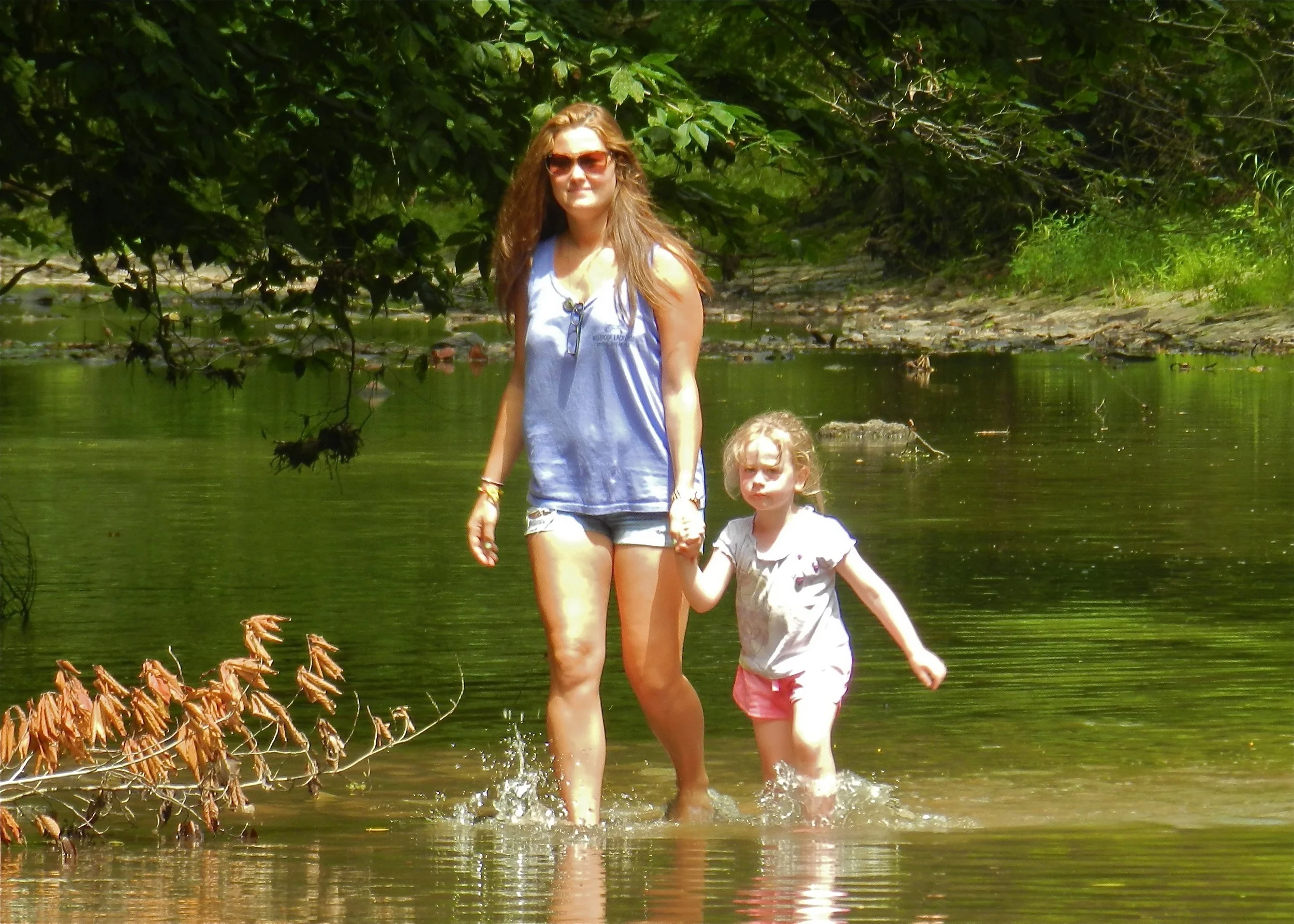 cooling off in Stony Brook