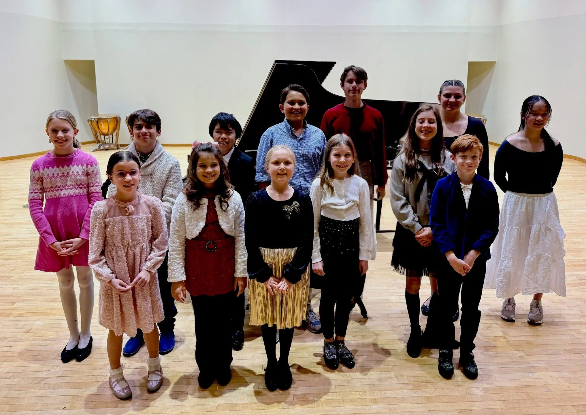 Each year our students take part in the Achievement Awards Auditions of the Lehigh Valley Music Teachers Association. This year on November 22, they presented two pieces for evaluation, and the students who received the highest rating of Super Plus w