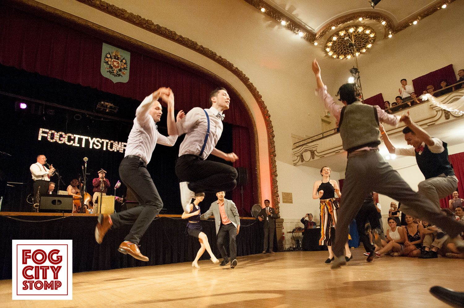 Jack & Jill contest at Fog City Stomp 2016. Credit: Auey Santos .