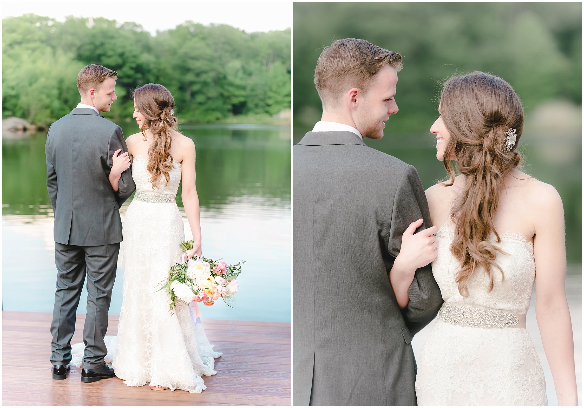 Rock Island Lake Club wedding pictures