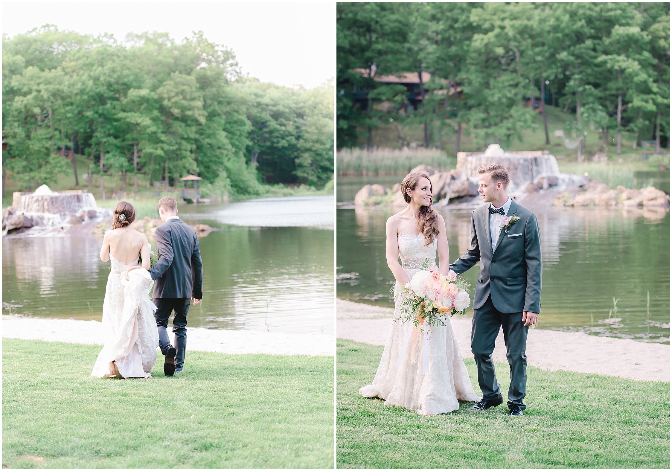 Rock Island Lake Club wedding pictures