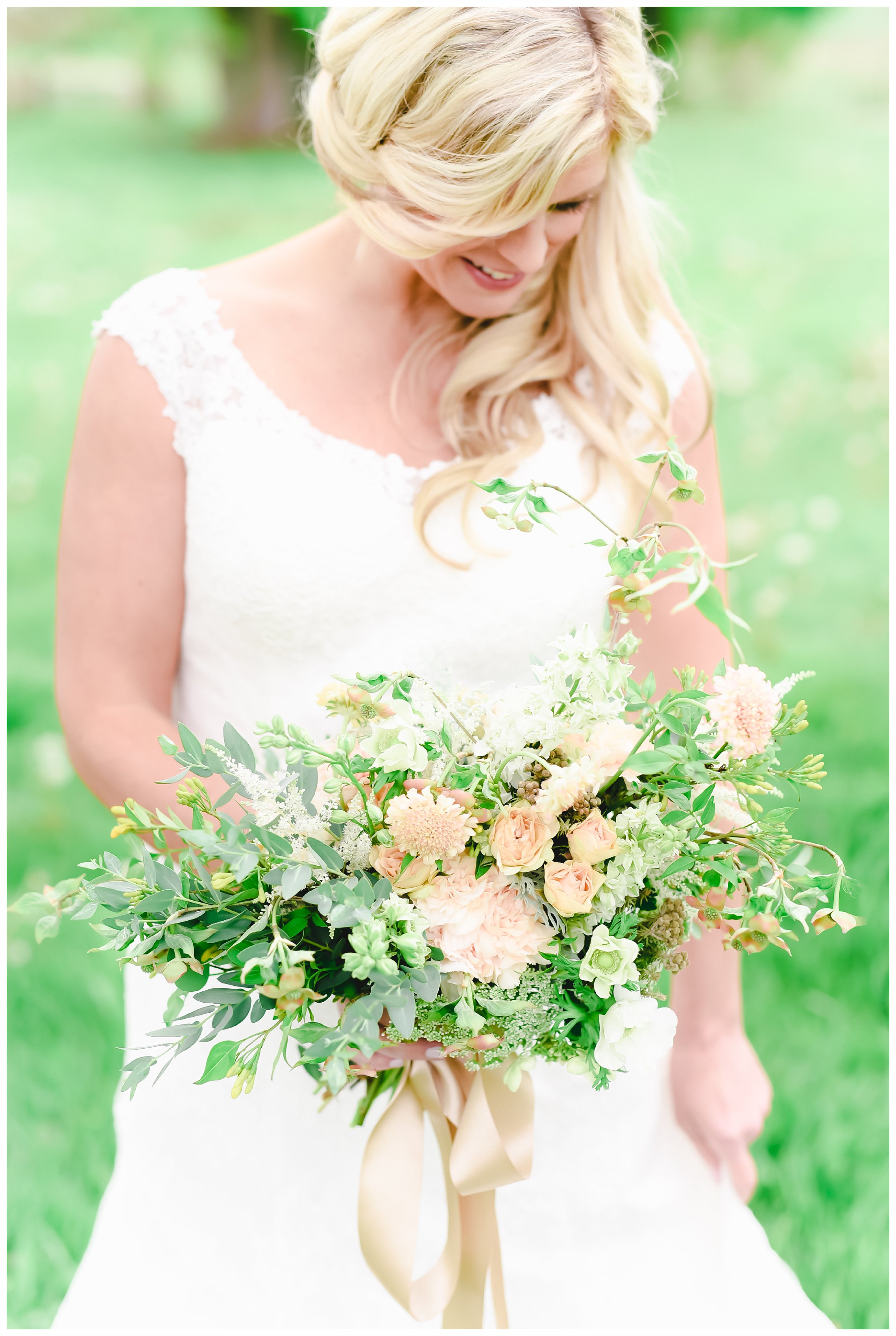 Bride at Sterlingbrook Farm Wedding Venue