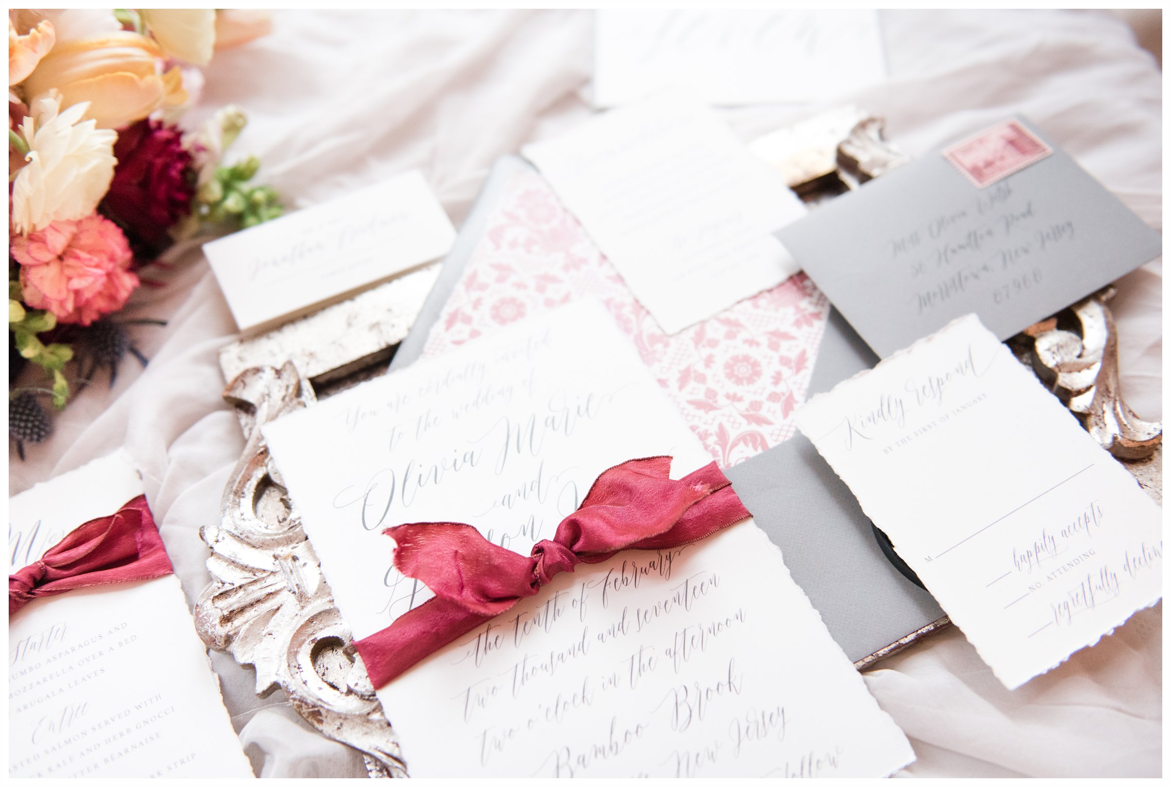 Winter Glamour styled shoot