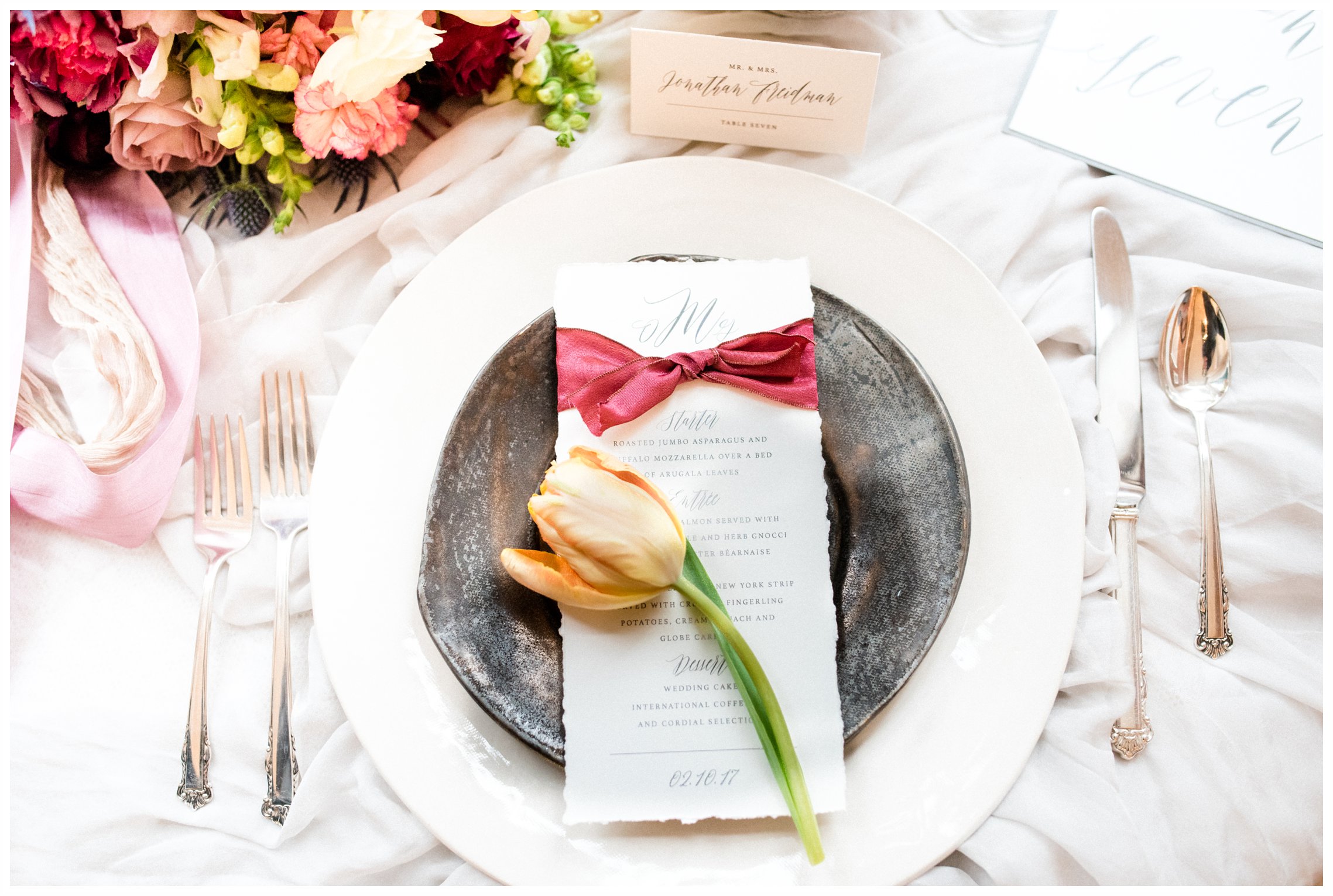 Winter Glamour styled shoot