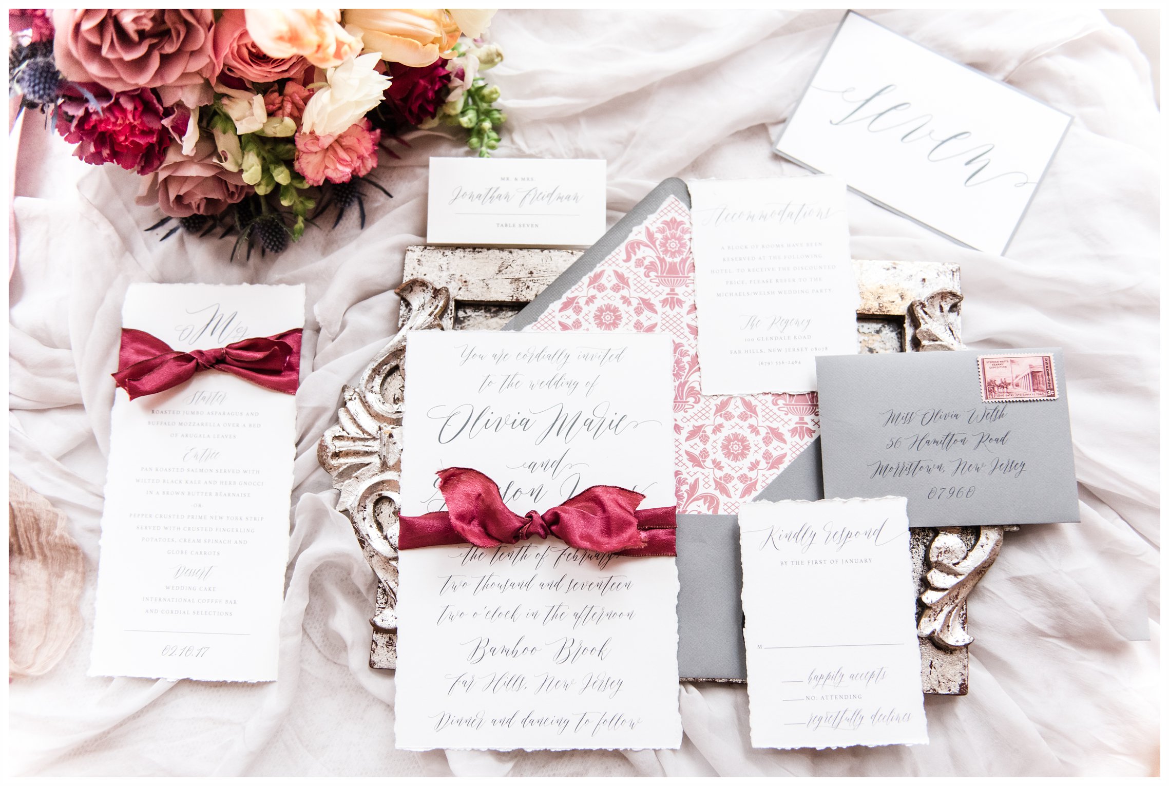Winter Glamour styled shoot
