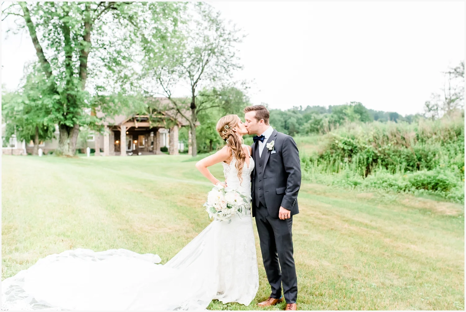 bride and groom portraits